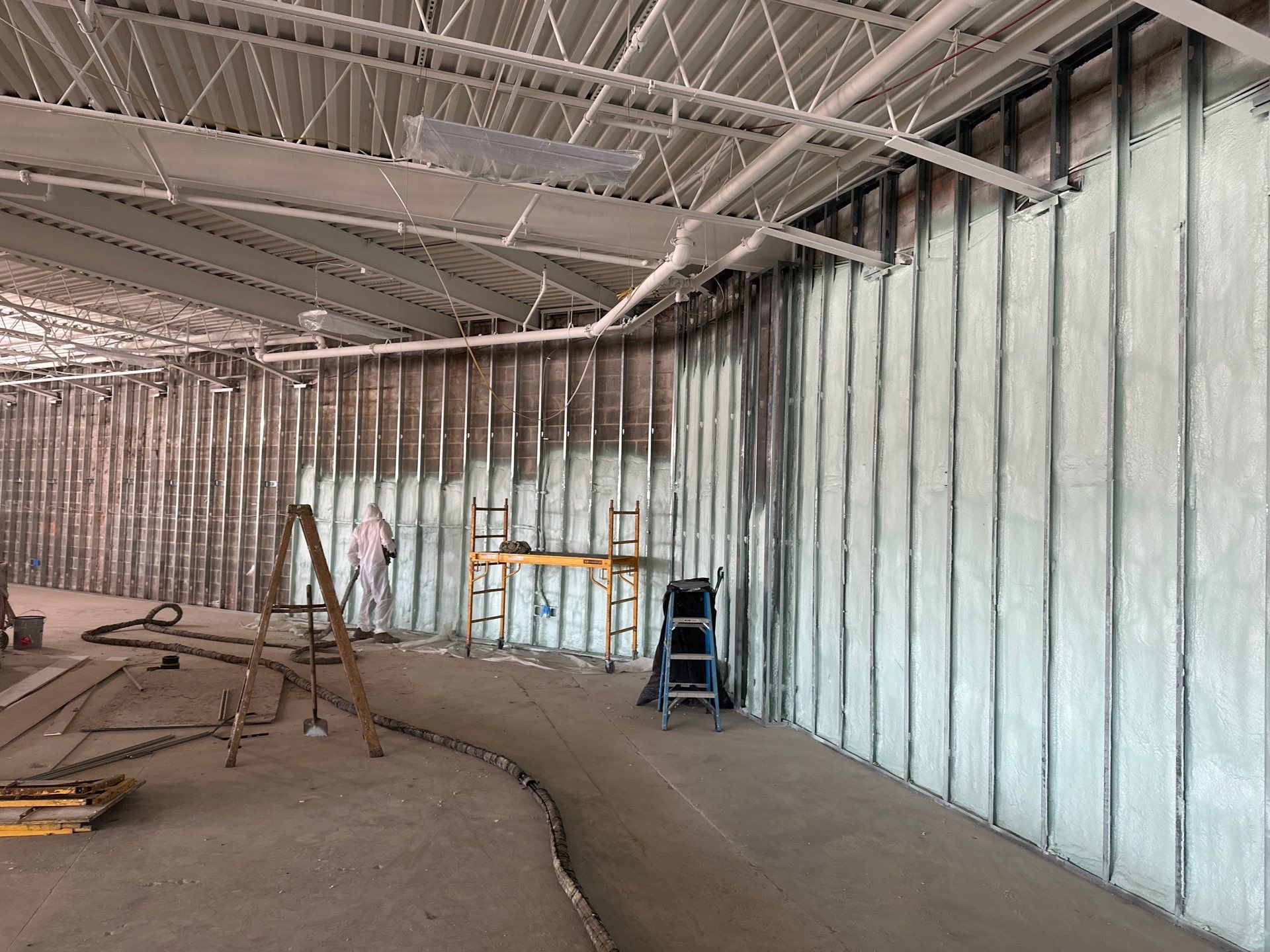 Commercial Building using Closed Cell Spray Foam by NYS Foam & Energy