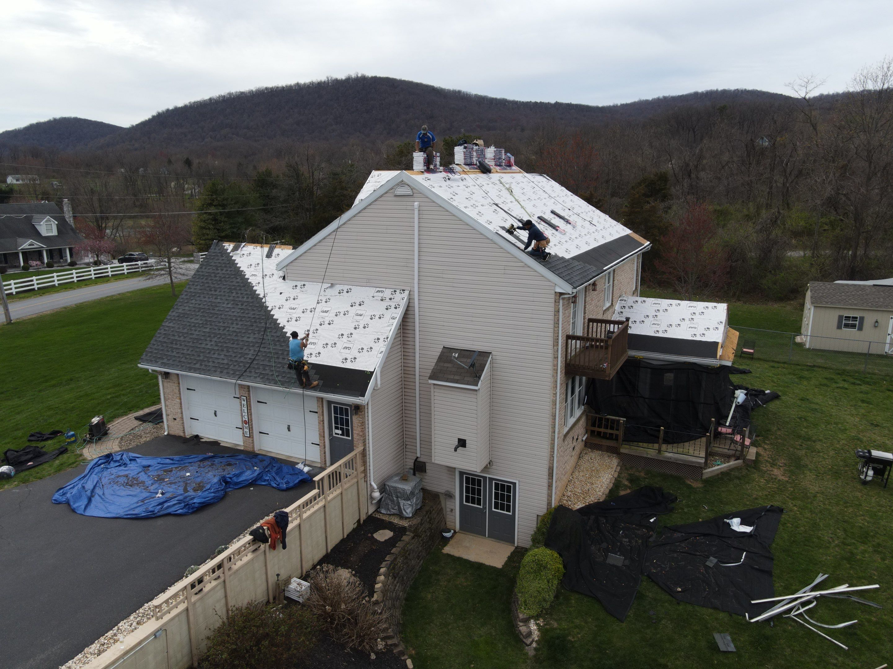 Gaf Hdz Pewter Grey by Teflon Roofing