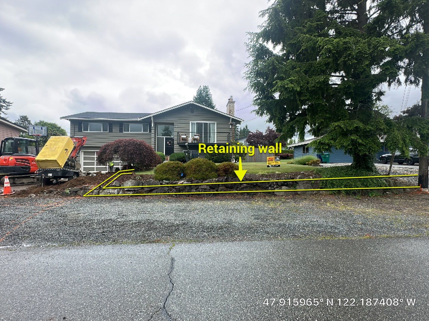 Justin | Retaining Wall, Landscape Project  by Jireh Asphalt & Concrete Inc 