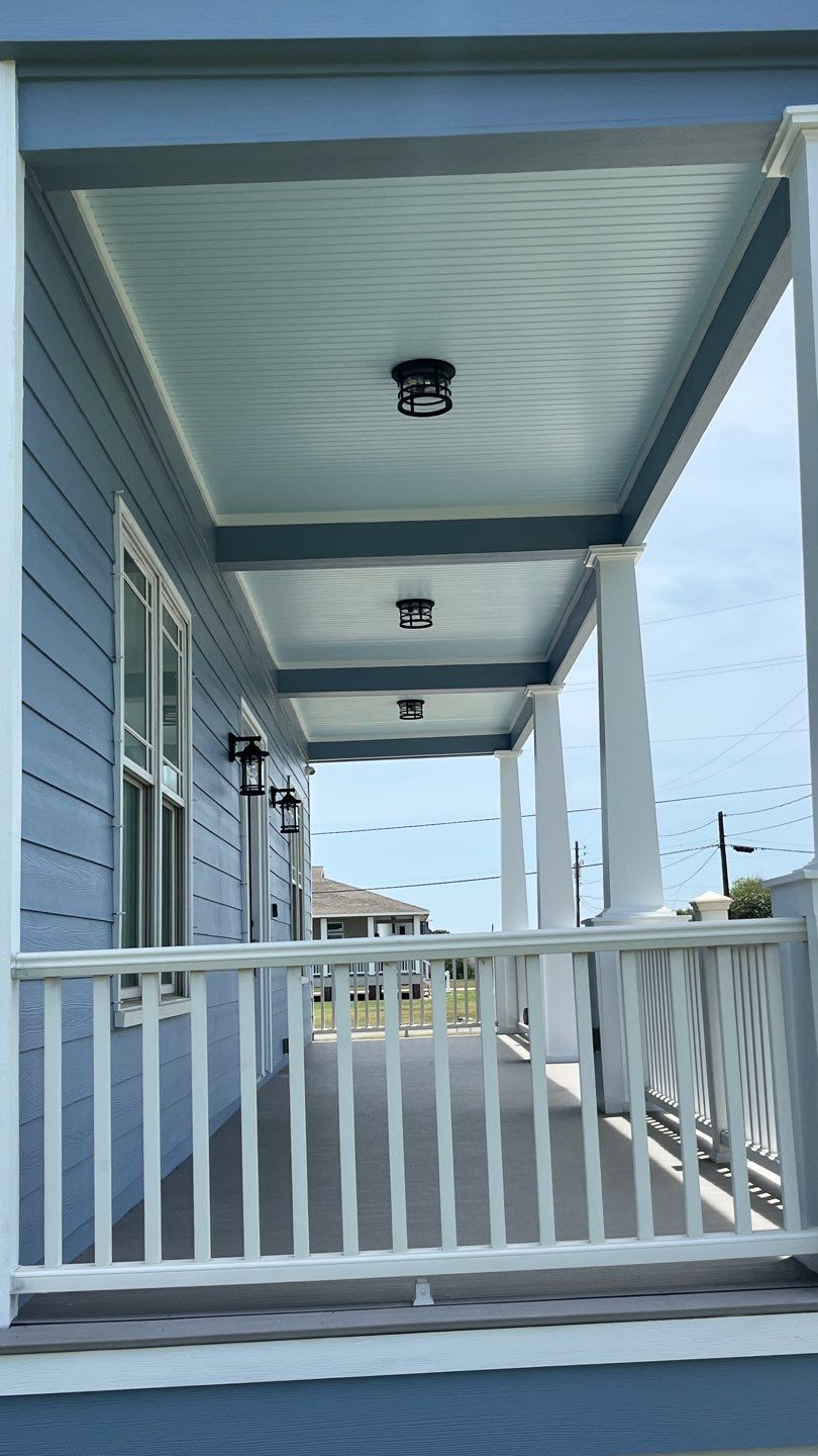 Portland Shore Porch Build by Bayfront Roofing and Construction