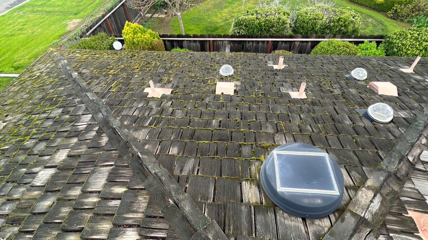 Installation of Certainteed Presidential shingles on residential house by Straight Edge Roofing Inc