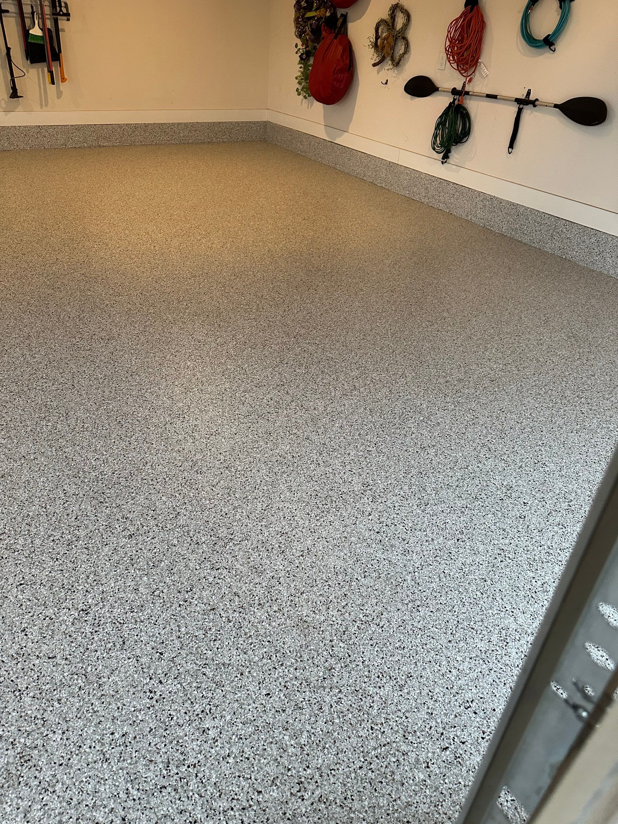 Garage Floor Coating using Coyote by My Garage Floor Guys