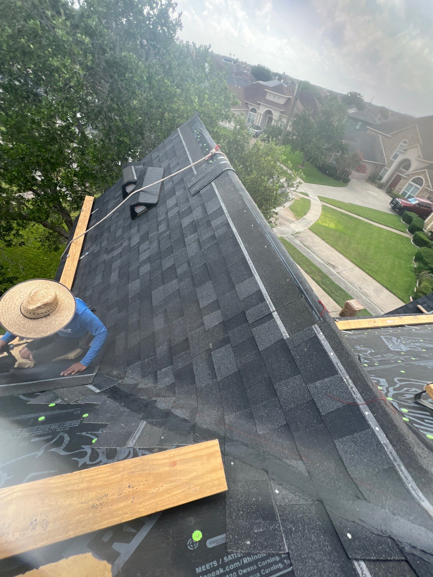Steep and High...Let's get It! by Bayfront Roofing and Construction
