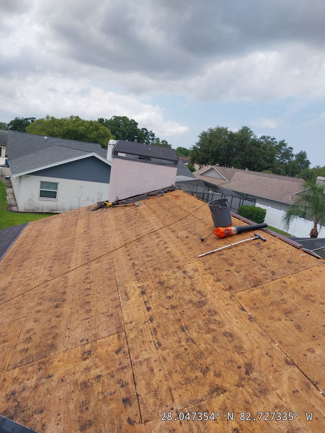 Project in Clearwater 33761 by Mitchell Roofing Company LLC