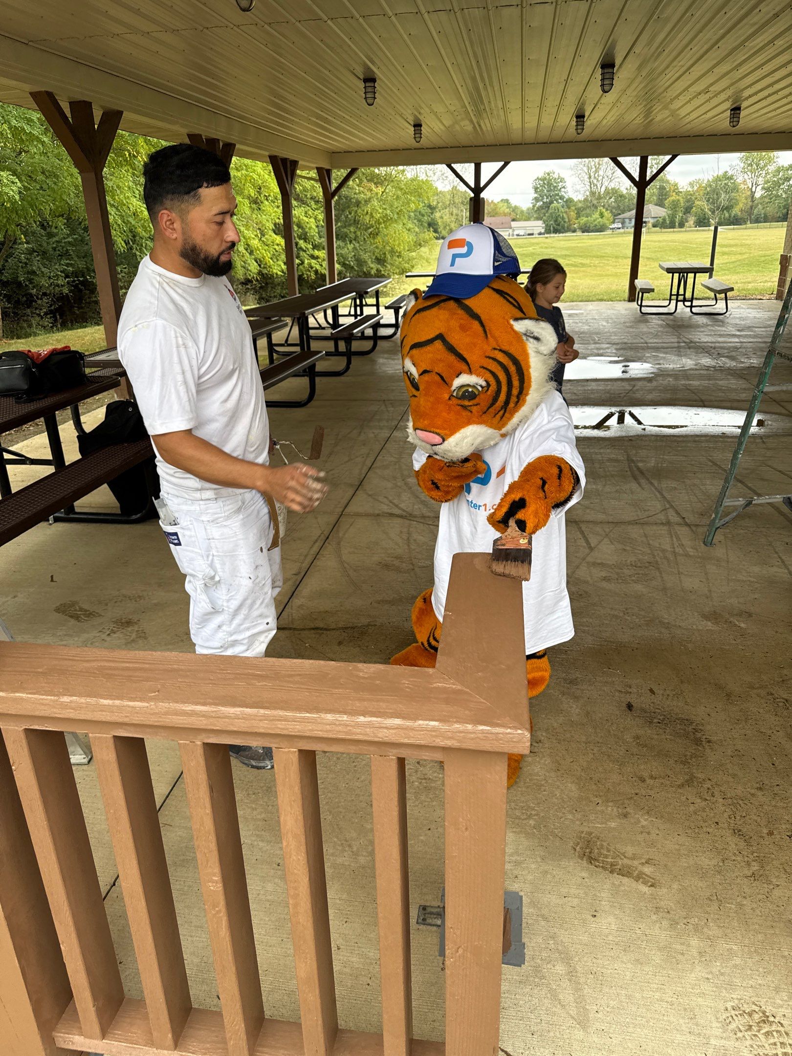 Elementary Charity Painting  by Painter1 of Columbus