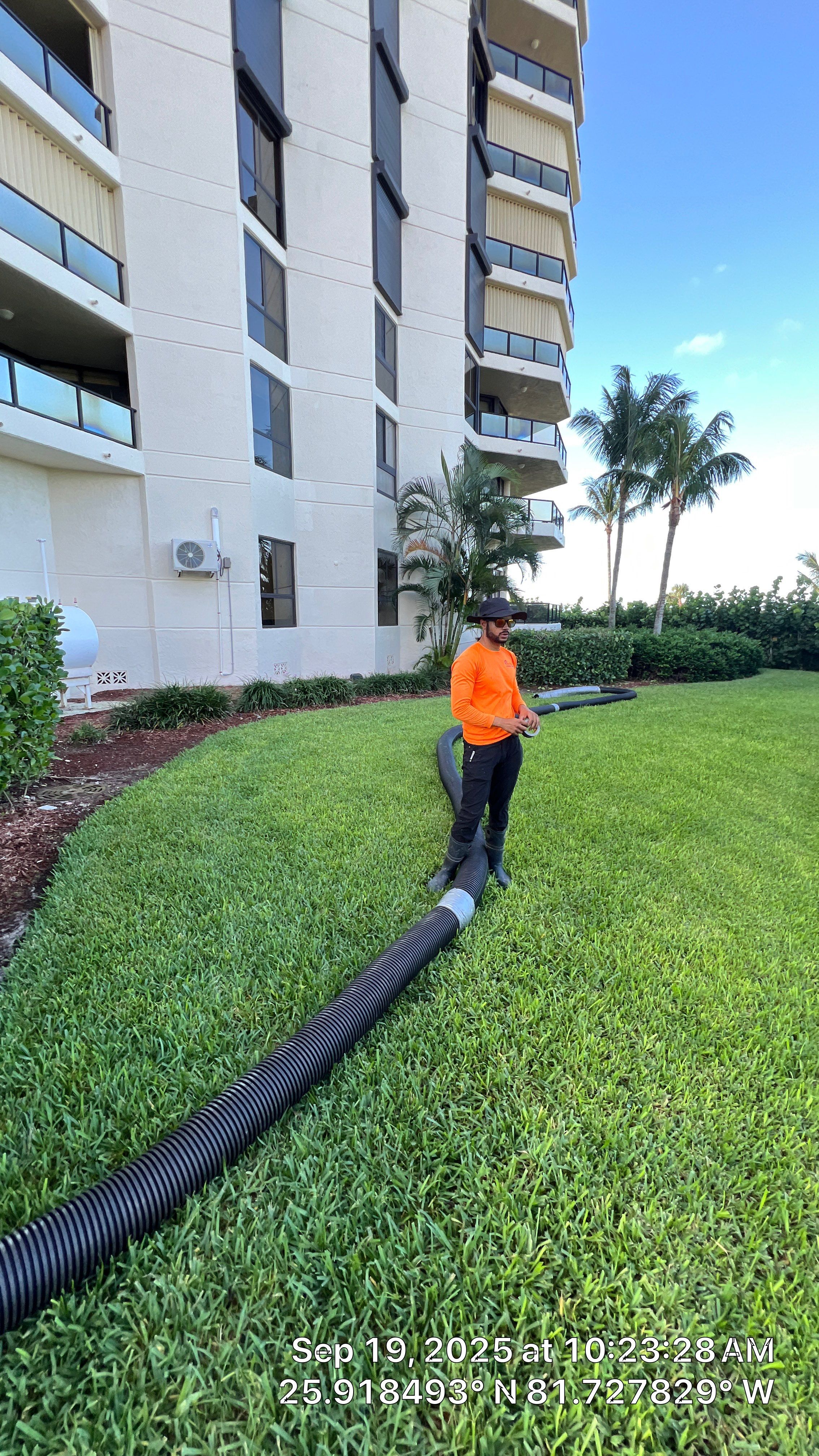 Condo Storm Water System Cleaning and Maintenance by APS Power & Water