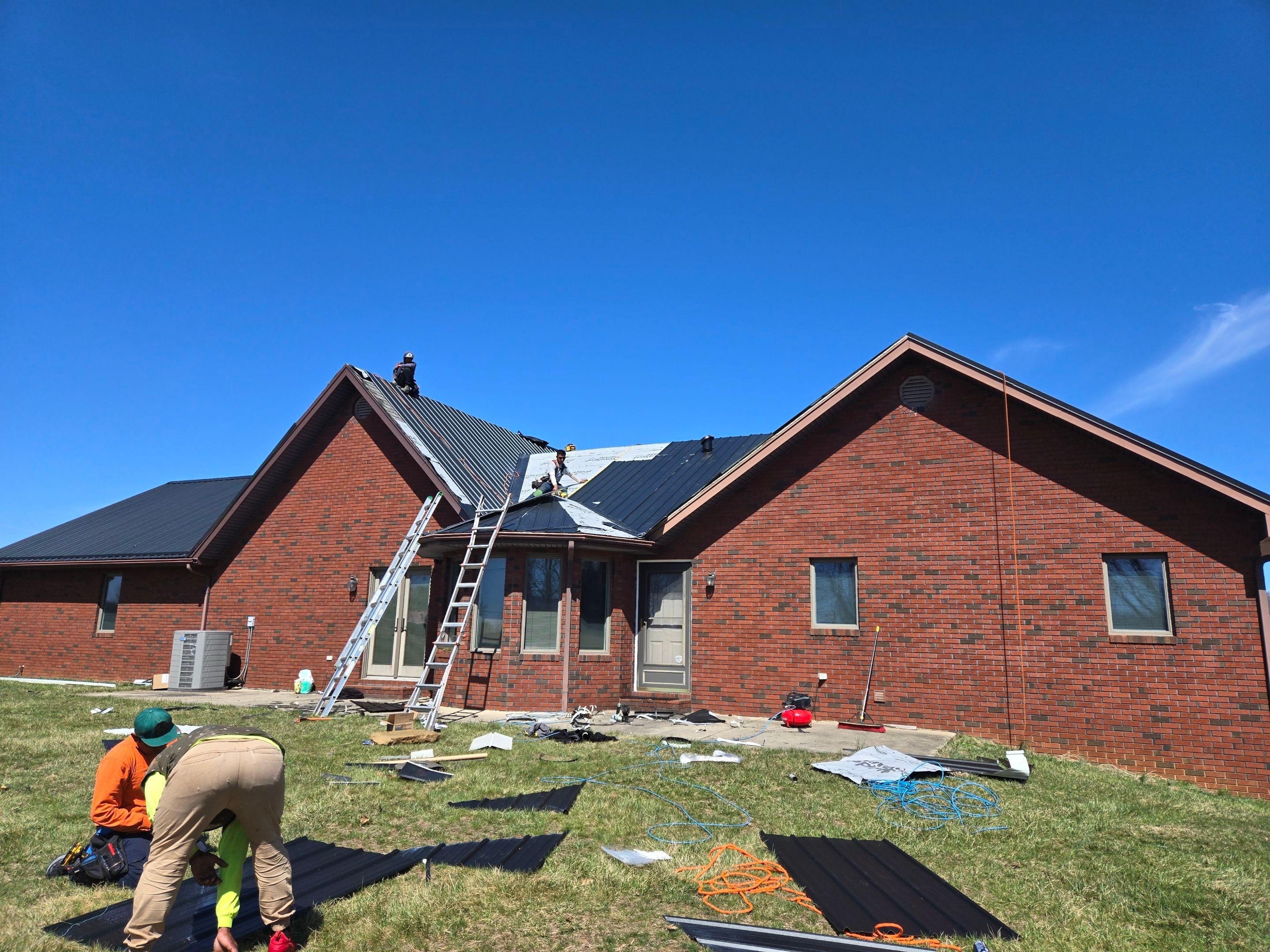 Black Frost 26 Gauge by Omnia Roofing