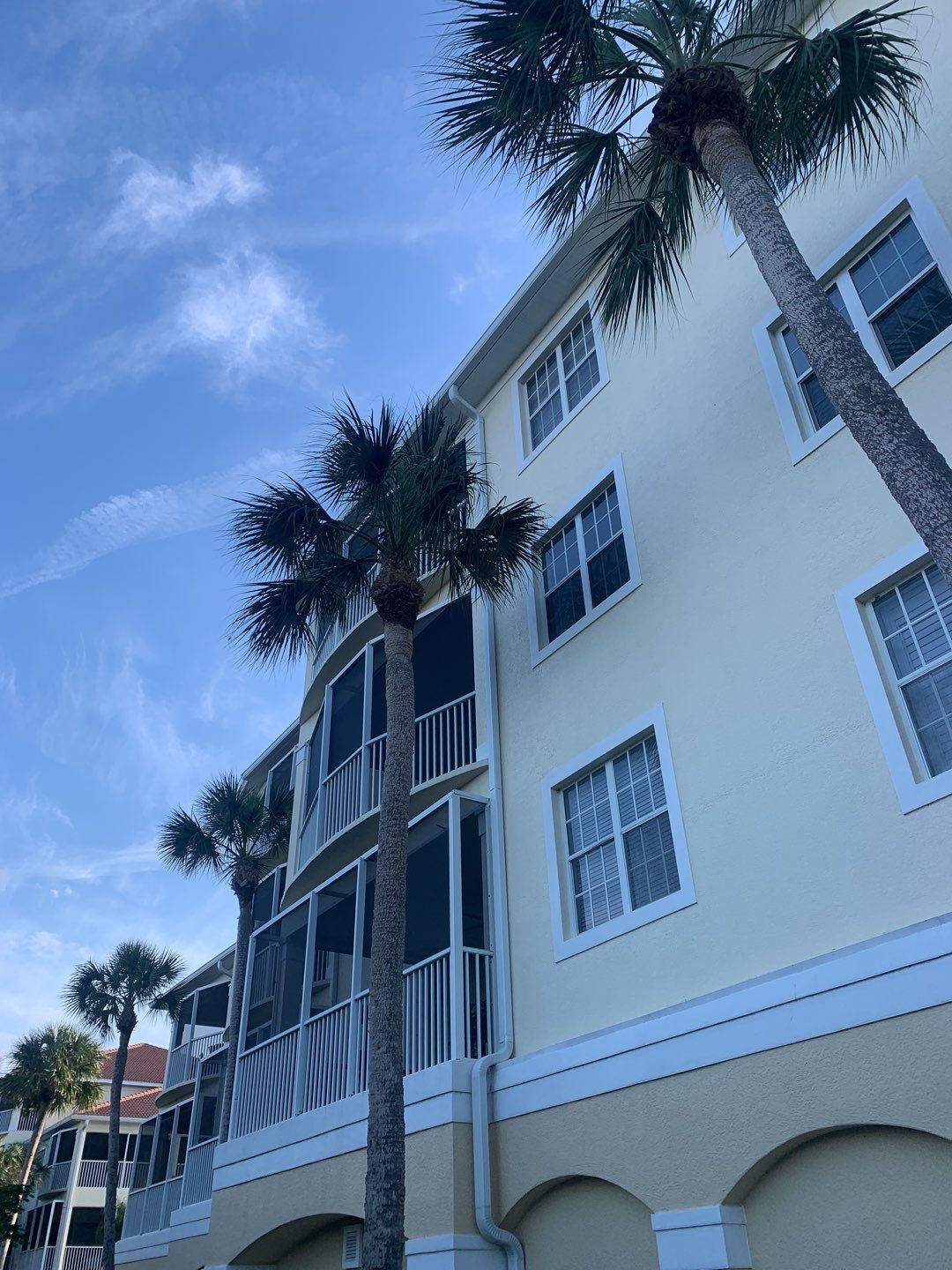 White Aluminum Gutters and Downspouts in Fort Myers FL by Gutter Professor by Gutter Professors