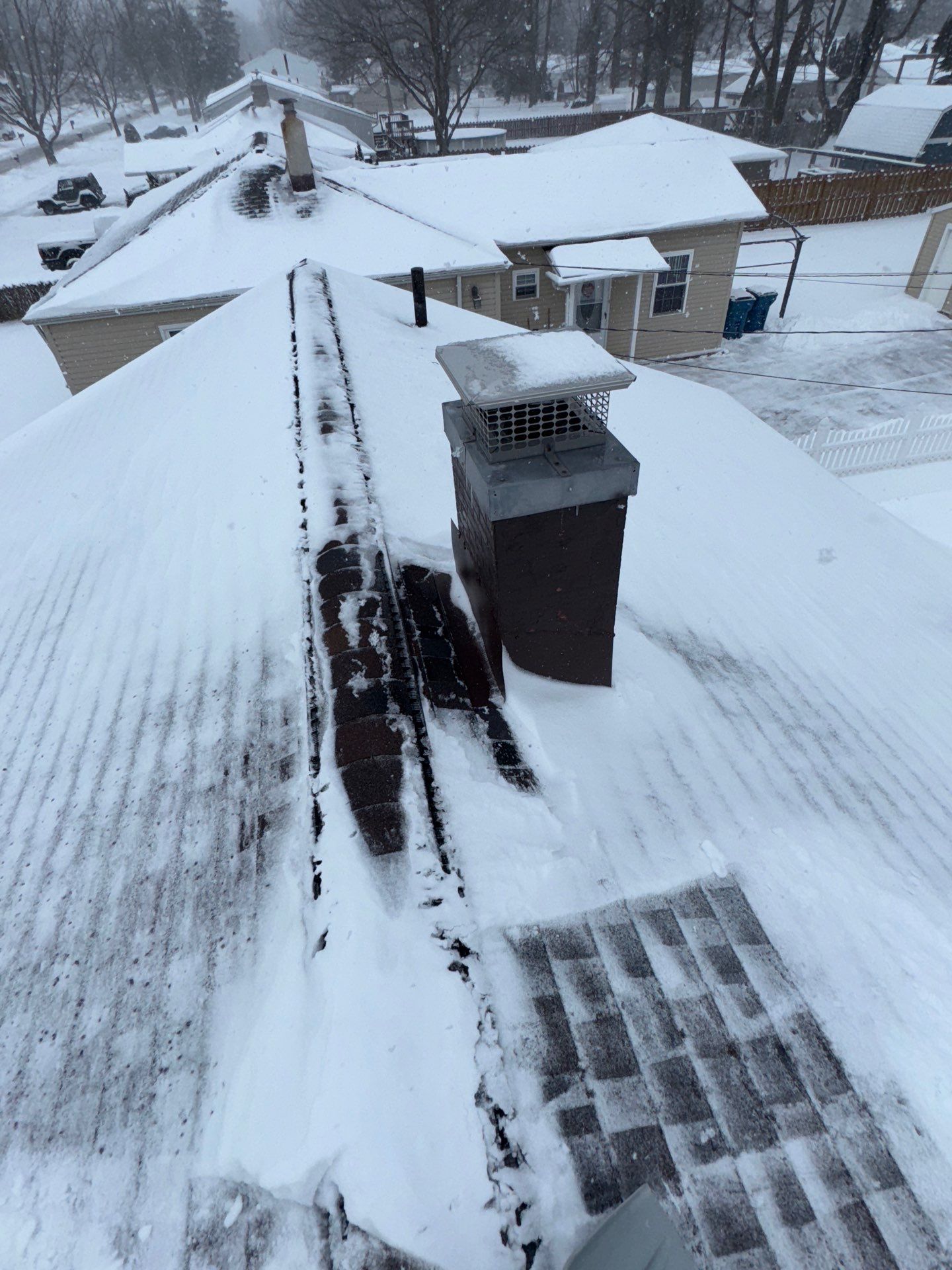 Residential Roofing Installation using Owens Corning Duration Asphalt Shingles by 3 Daughters Construction 