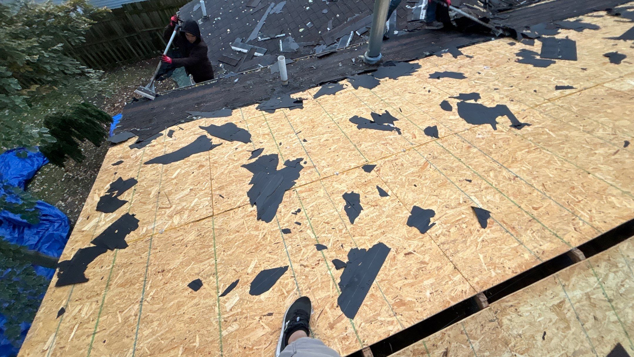 Roof Replacement using Owens Corning Teak by 180 Contractors