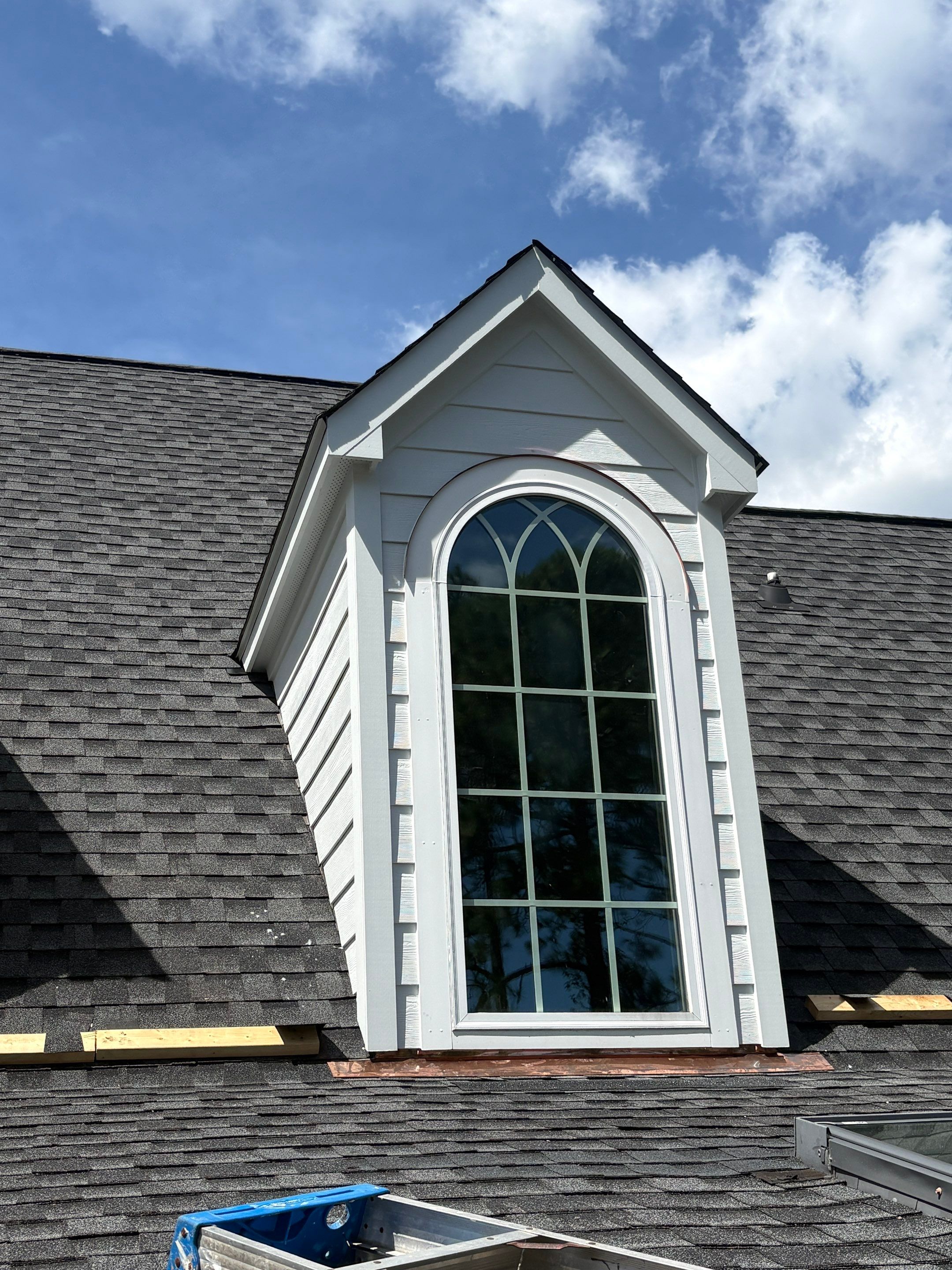 Southport Dormer Siding Replacement and Architectural Trim Restoration by Ideal Siding Wilmington, NC