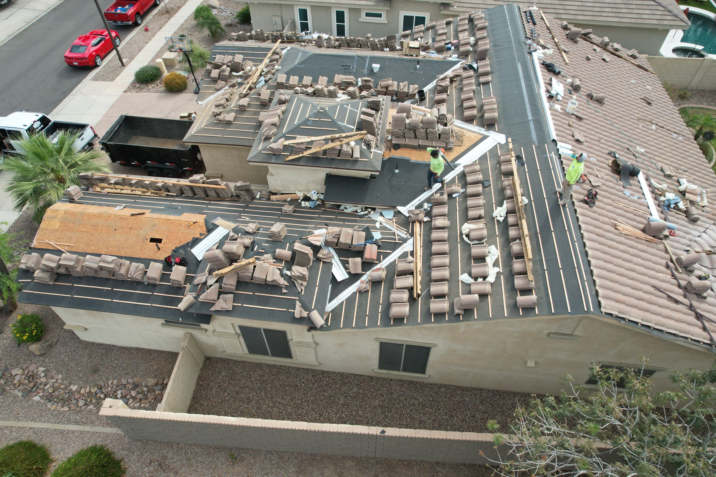 Project in Gilbert, AZ by Showtime Roofing & Coatings LLC