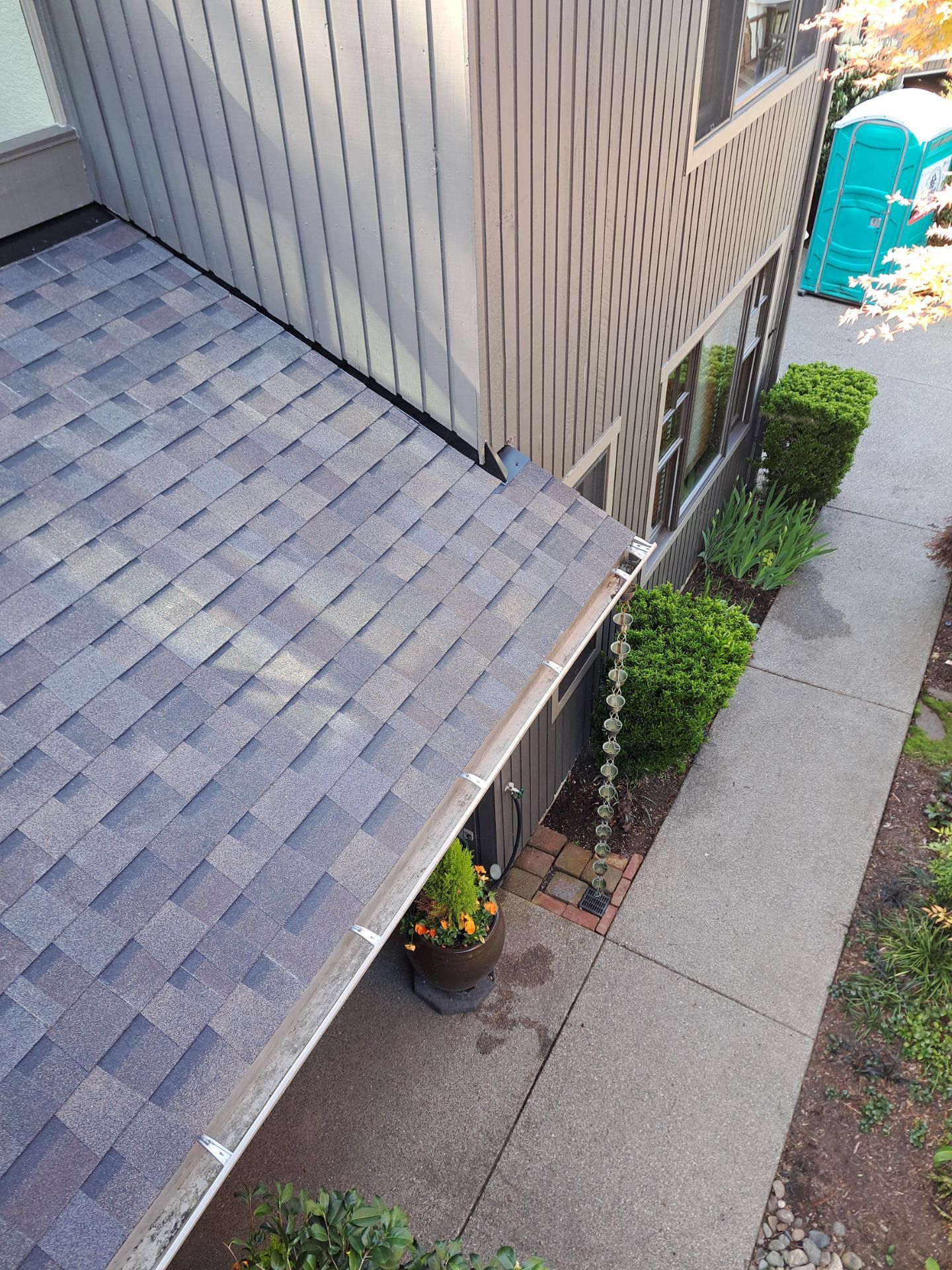 Bad EuroShield Install to Shingles in Issaquah by Roof Smart