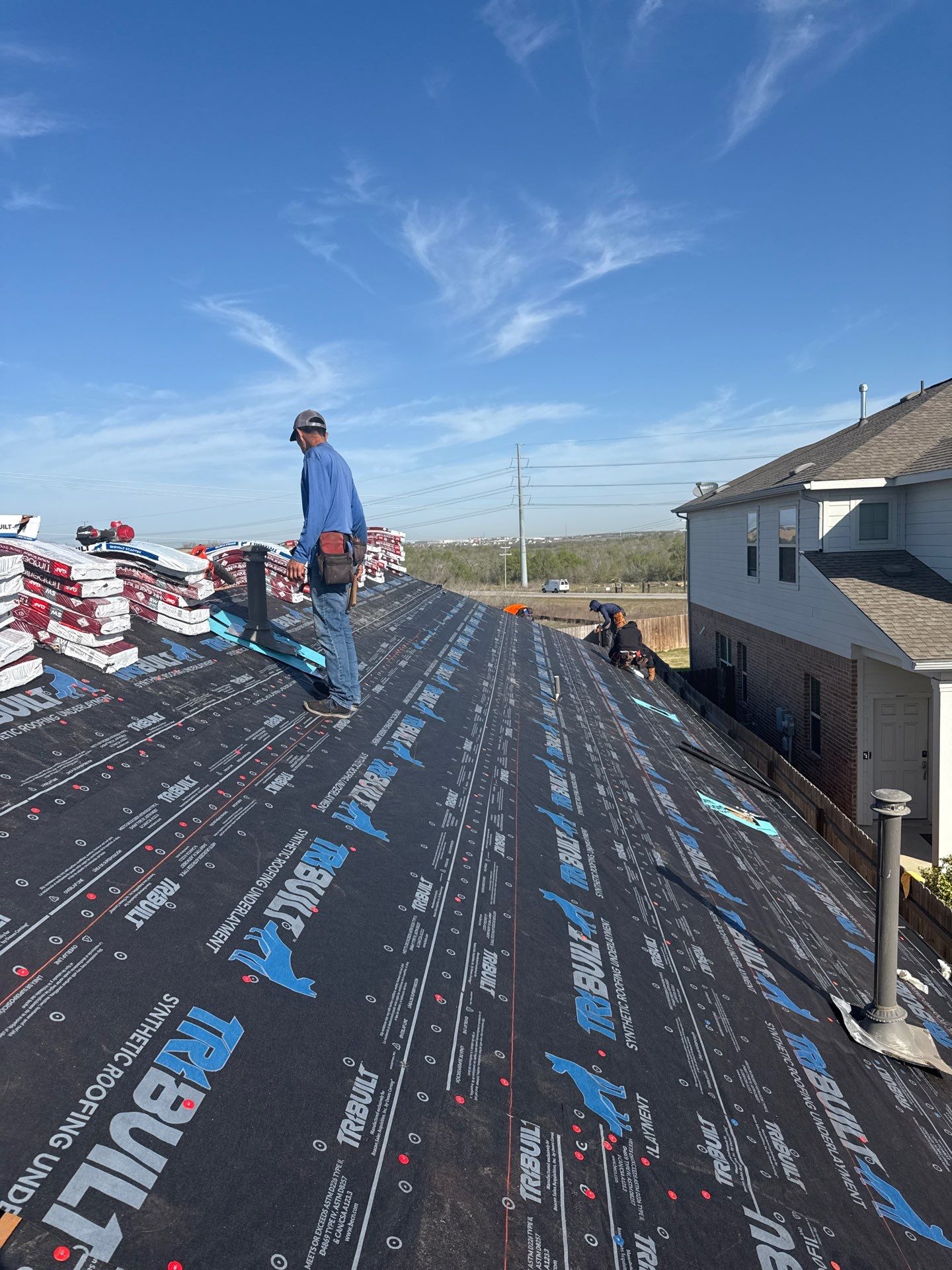 Project in Del Valle by Rhino Roofing and General Contracting, LLC