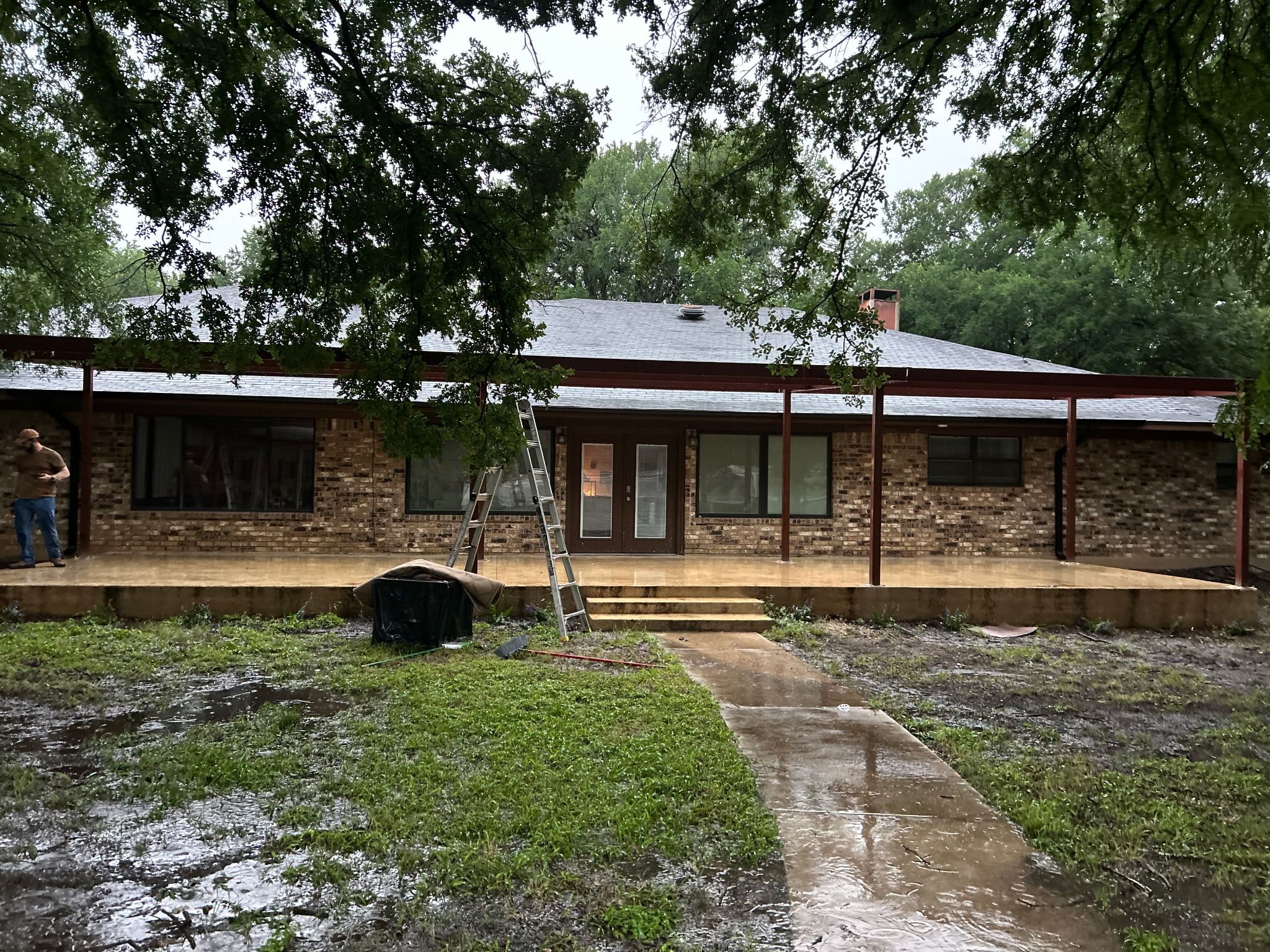 1000sf Patio Cover by REPS Austin Area Roofer