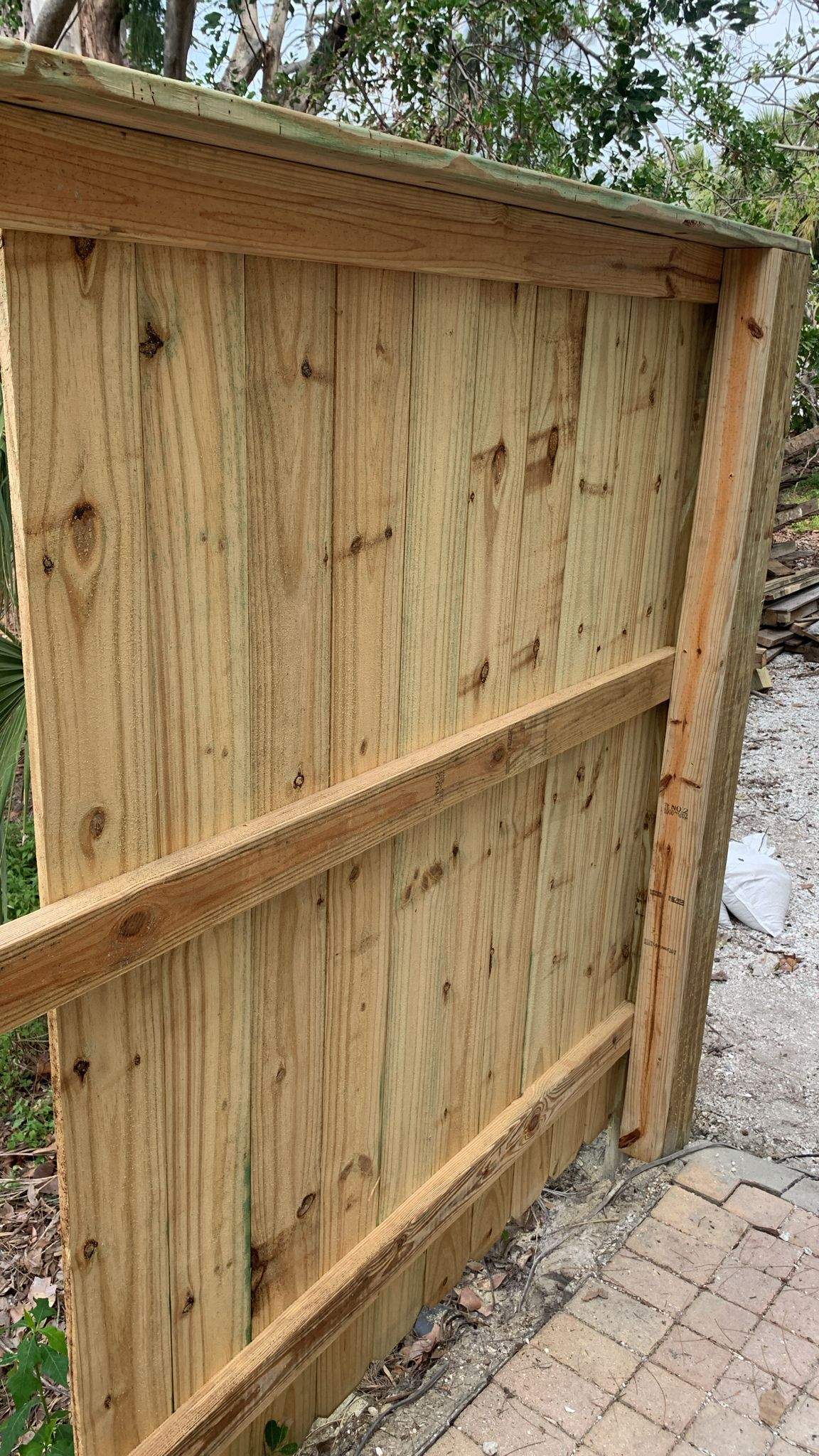 Wood Fence in Anna Maria by True Fence LLC