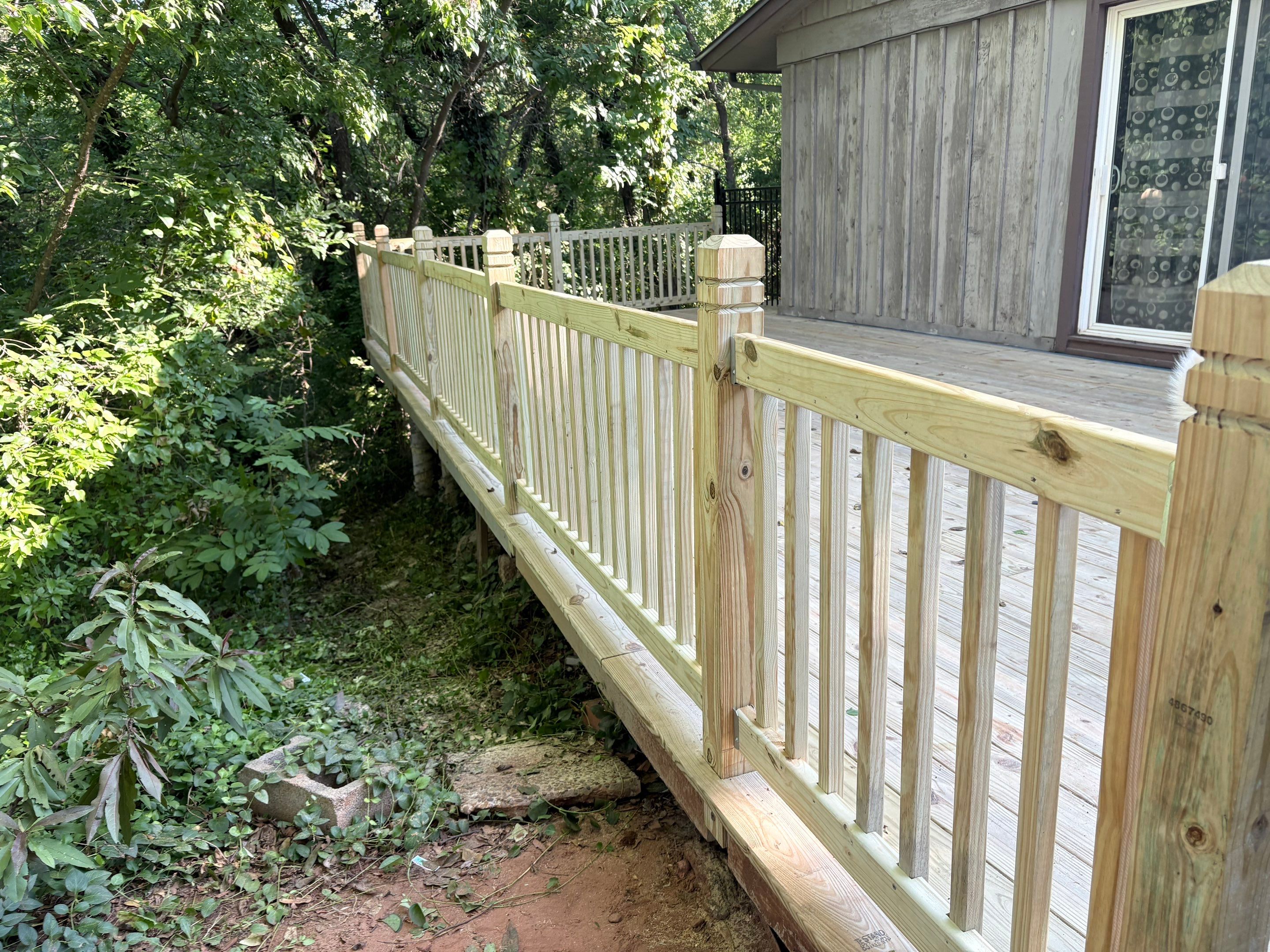 deck replacement in Forest Park by McCann's Roofing and Construction