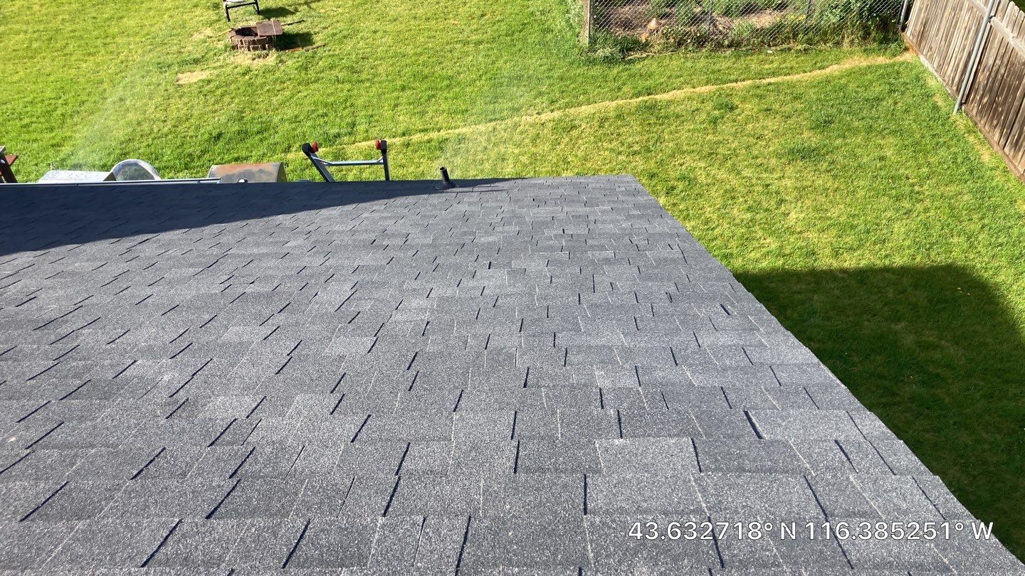 Meridian Idaho Two Story Residential Roofing Installation using Owens Corning by ID Roofing LLC