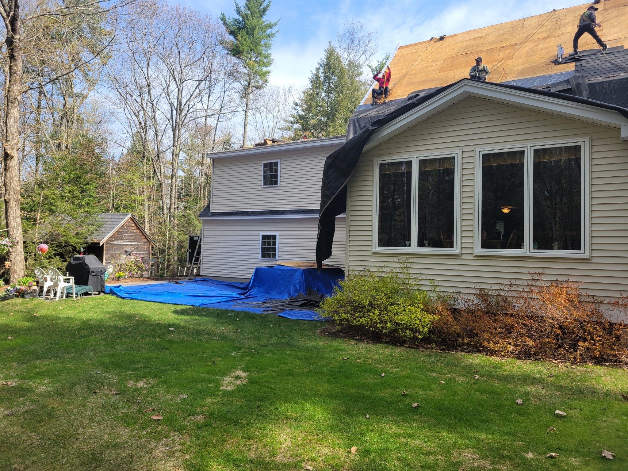 🏡 Complete Residential Roof Installation – Northwood, NH by Tall pine roofing