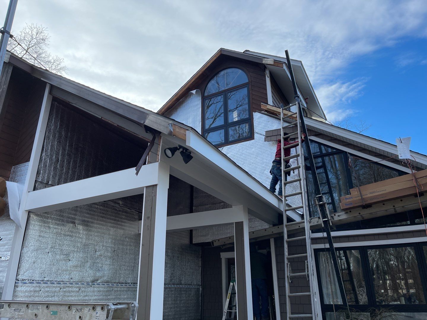 Roof, Siding, Soffit, Trim, and Gutter replacement by American Home Contractors
