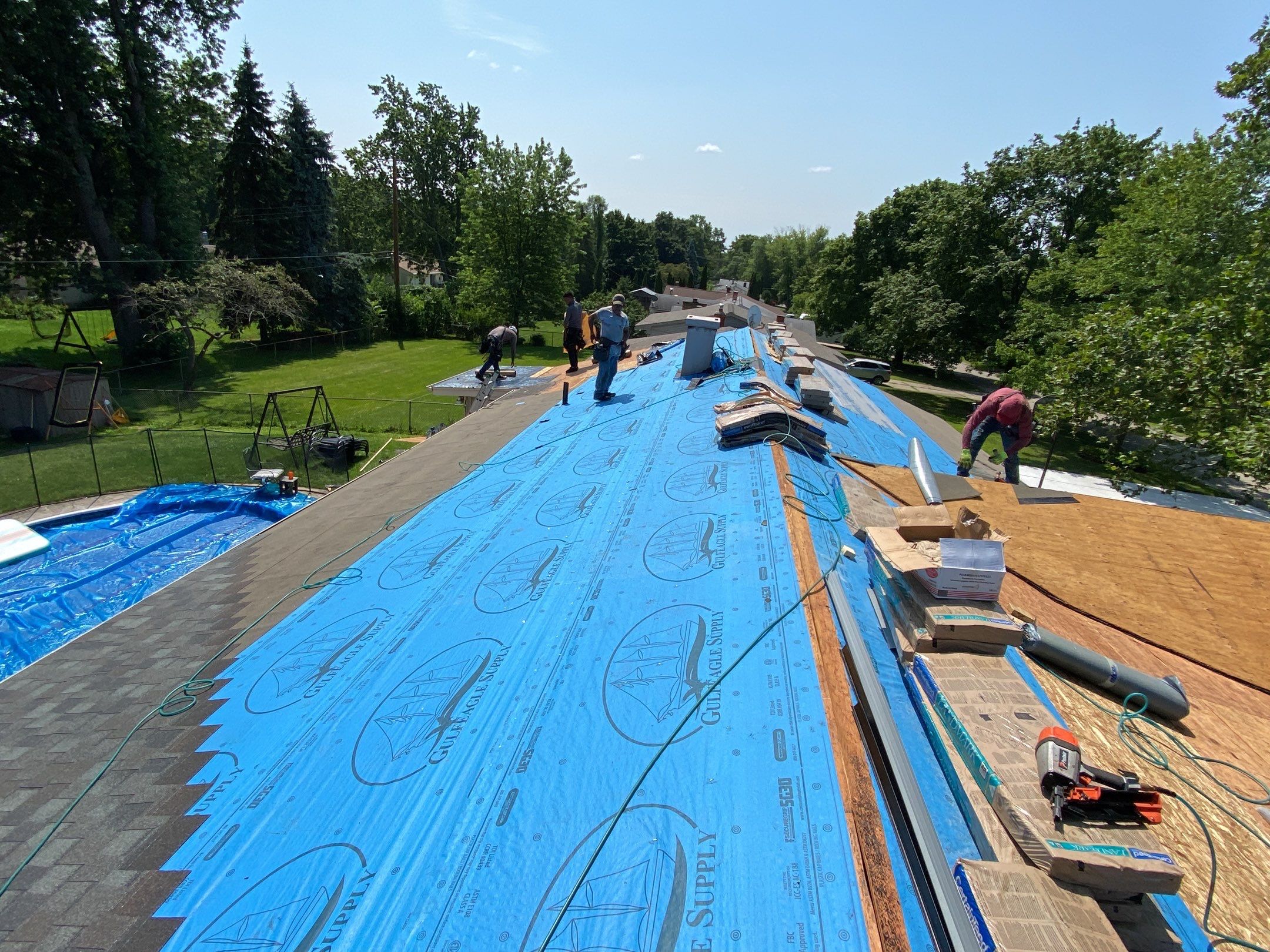 Roof Replacement using CertainTeed Landmark by 180 Contractors