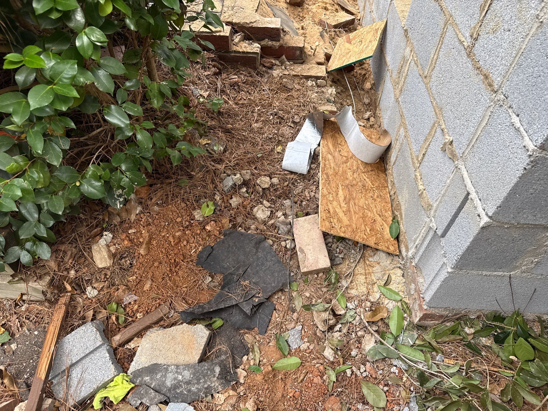 Project in Charlotte by Badger Hauling