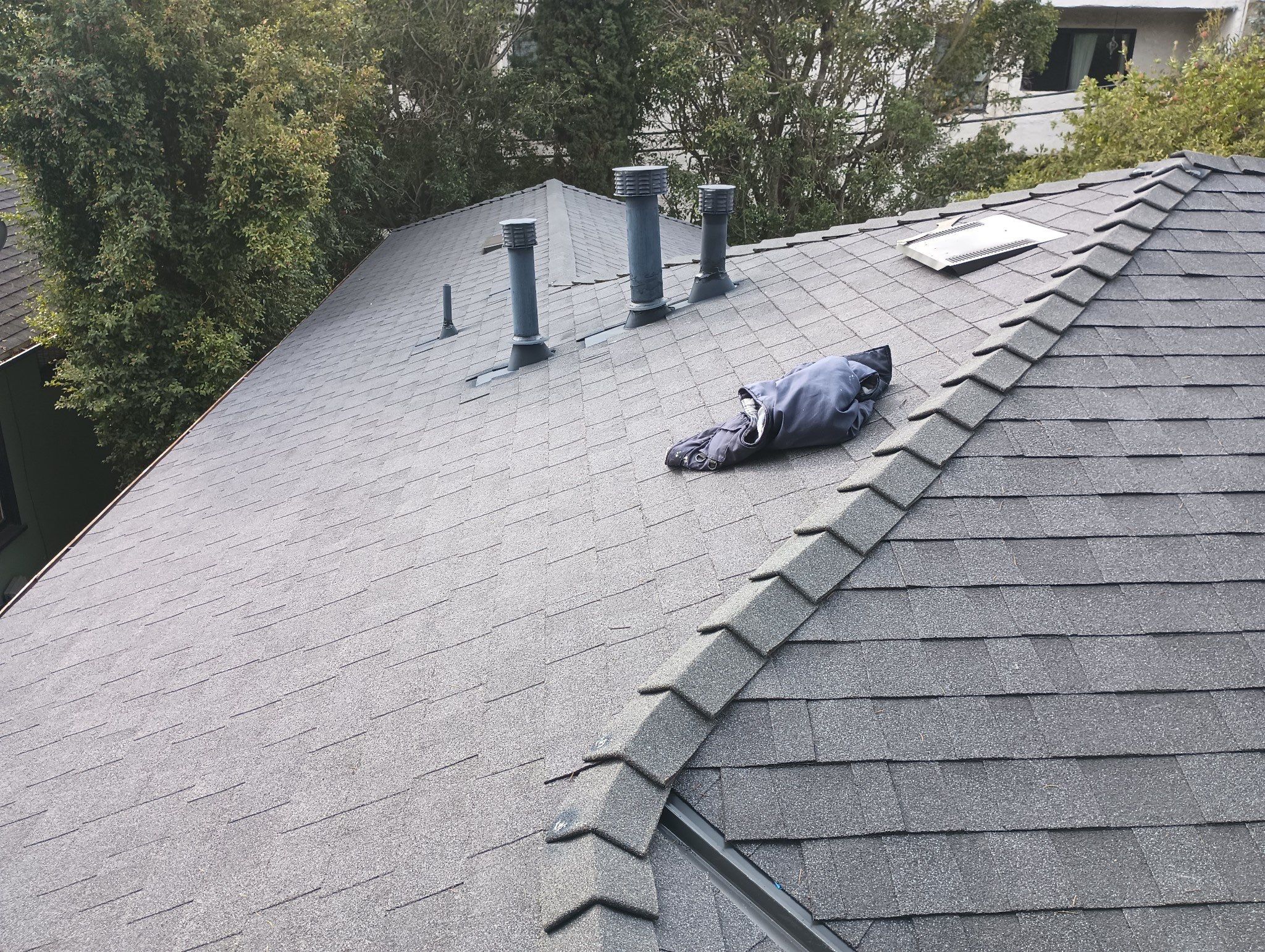 Residential Roofing Installation using Owens Corning Duration Cool Shingles by Hull Brothers Roofing