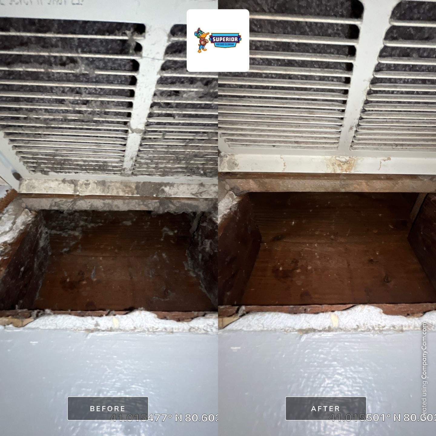 Air Duct Cleaning With a Vacuum Truck in Youngstown, OH by Superior Air Duct Cleaning