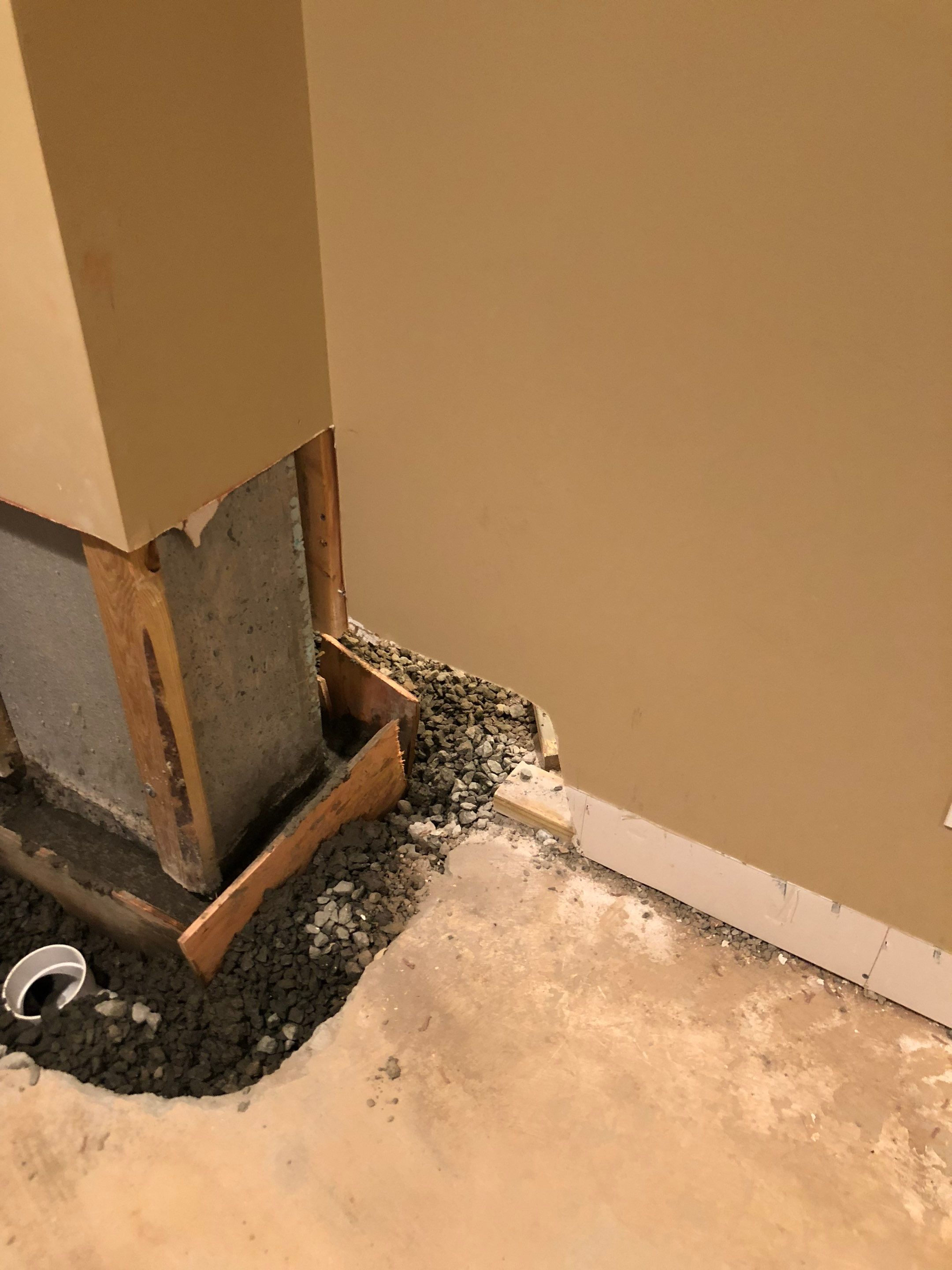 Interior French Drain Job in Summit, NJ by Pure Service Pro, LLC 