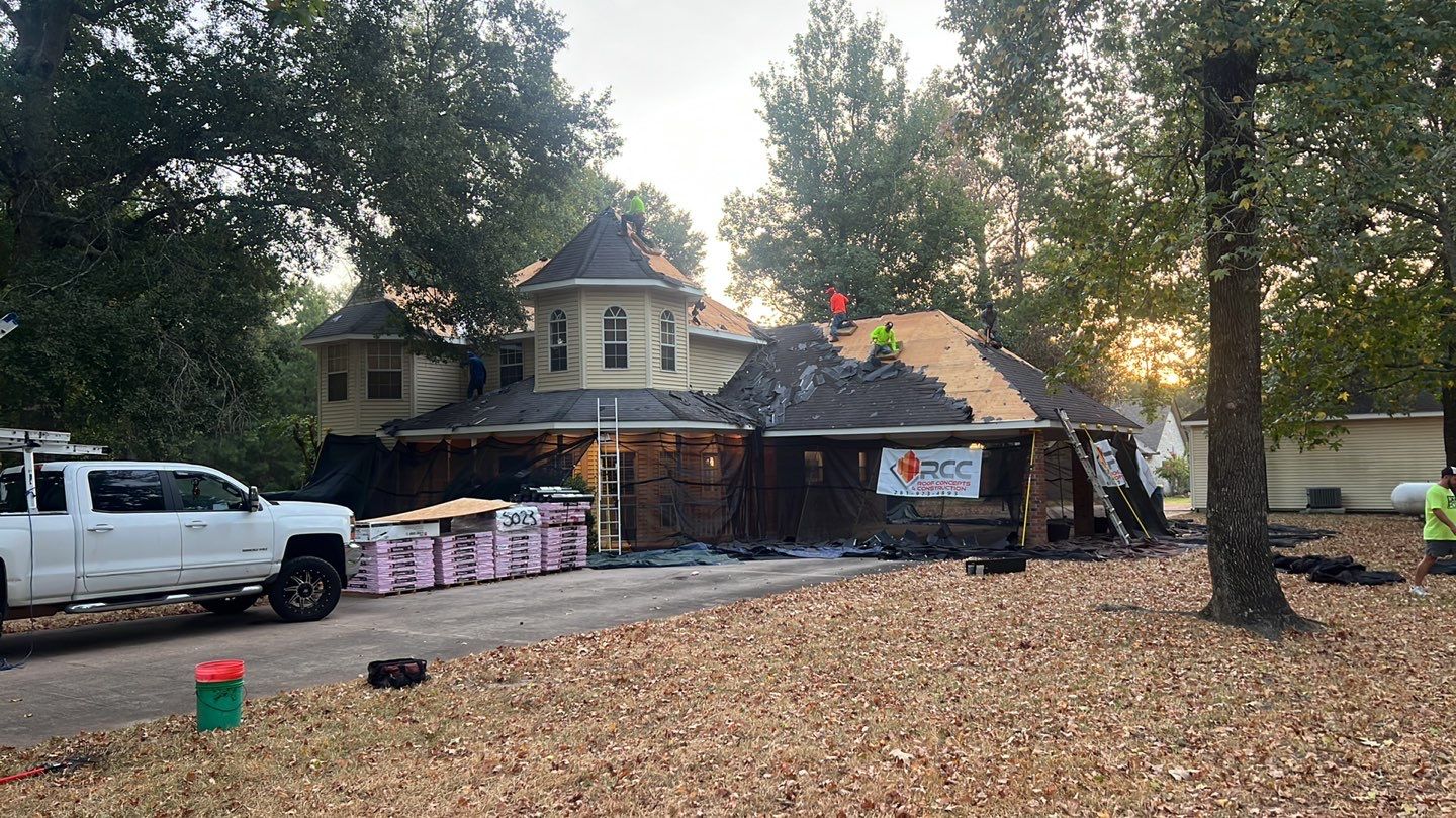 Residential Roofing Installation using Owen's Corning by Roof Concepts Construction