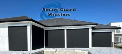 7 UltraShield Motorized Hurricane Screen