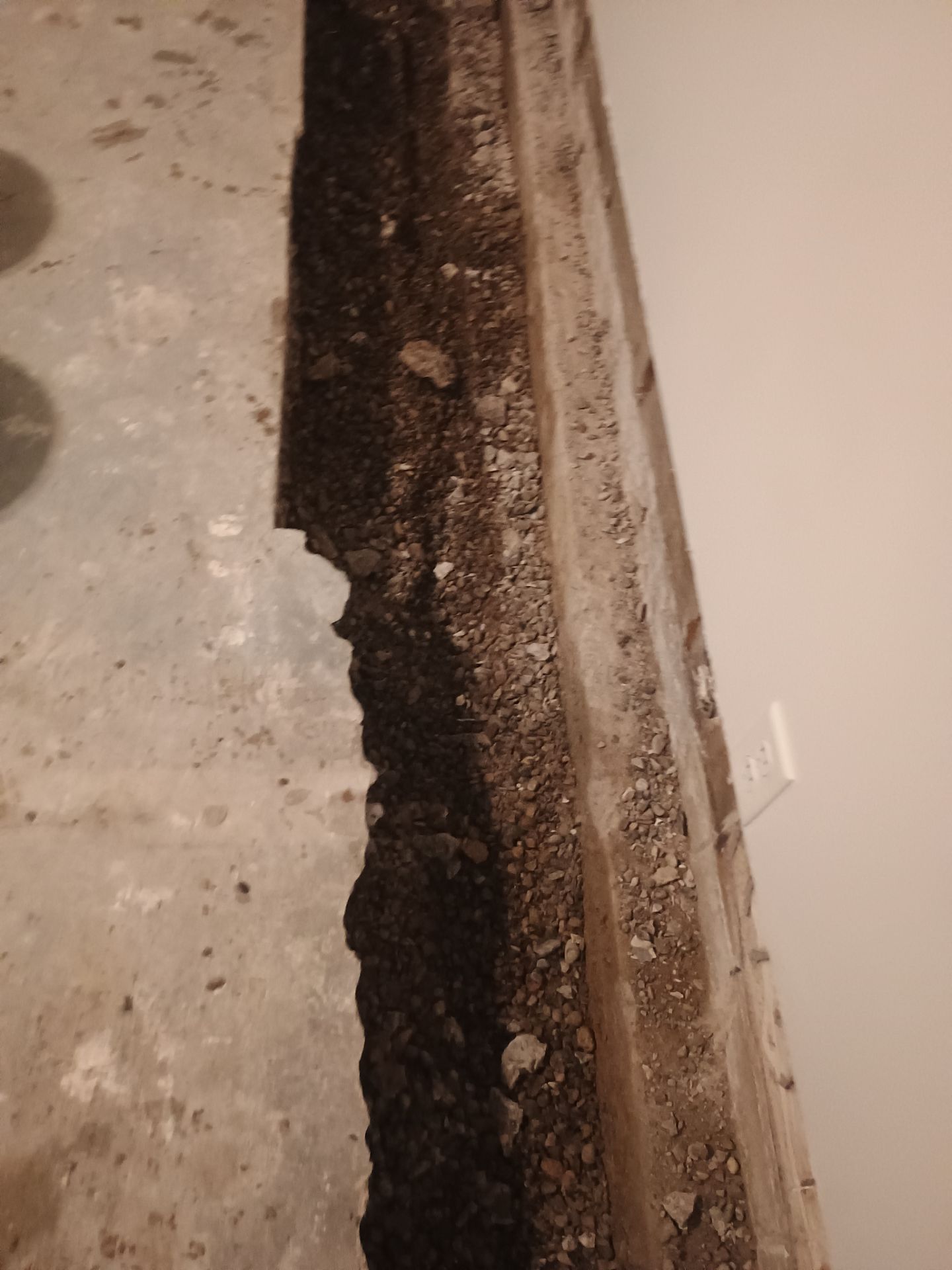 Drain tile for Kael in New Brighton by Waterproofing Northeast