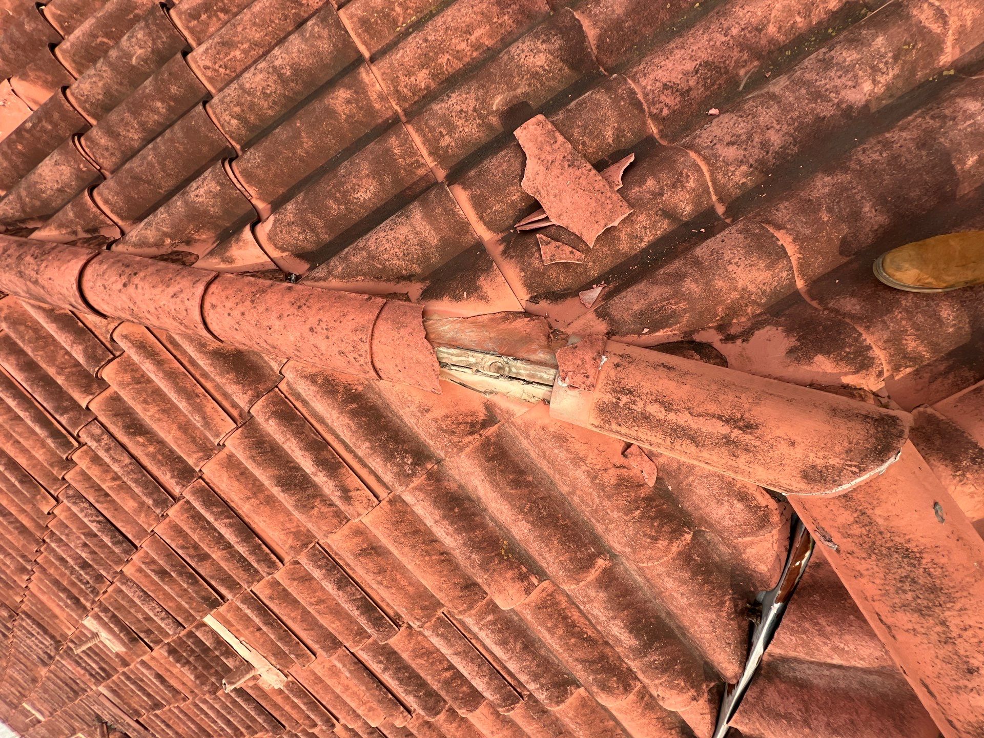 Tile Roof using tile by Roof Repair Company