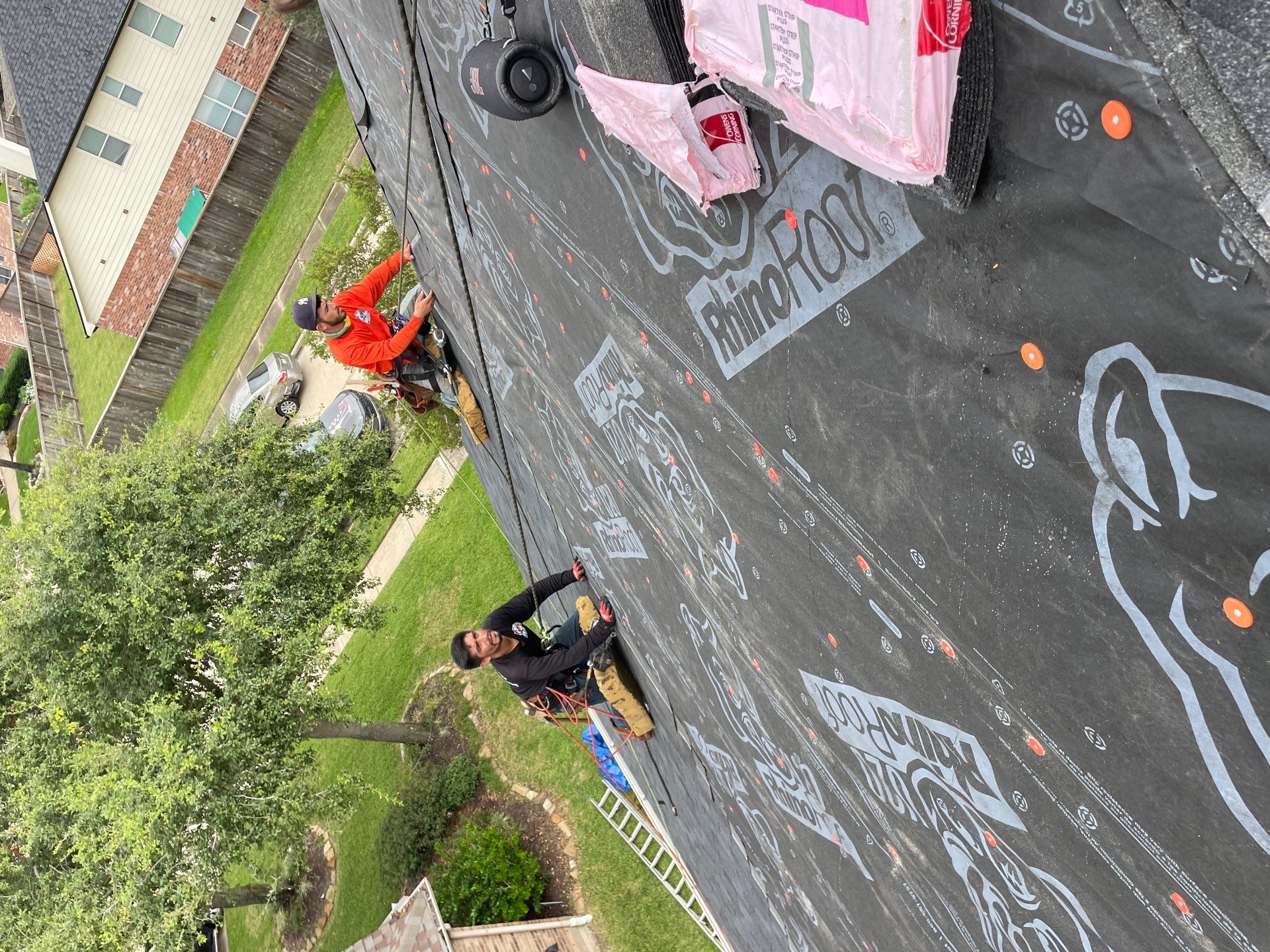 Residential Roofing Installation using Owen's Corning Duration (Lifetime) Shingles by Roof Repair Company