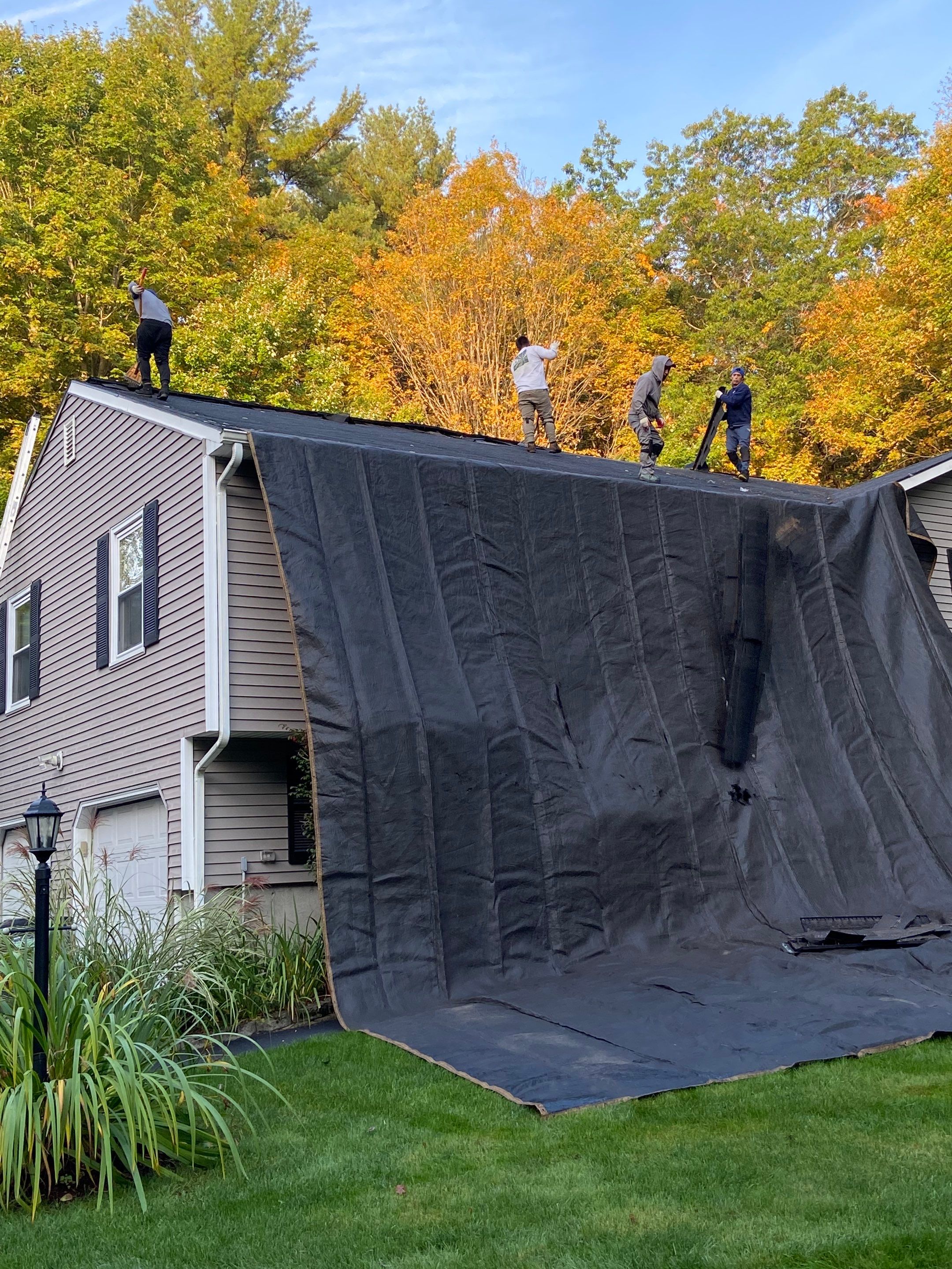 Residential Roofing Installation using GAF Timberline HDZ by Sensible Home Solutions