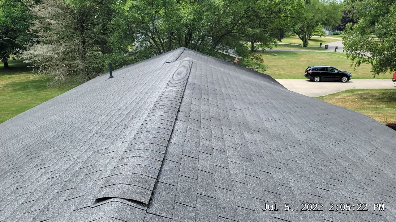 Atlas Pinnacle Pristine Color: Black Shadow Drip Edge: Black  by Eagle Eye Roofing
