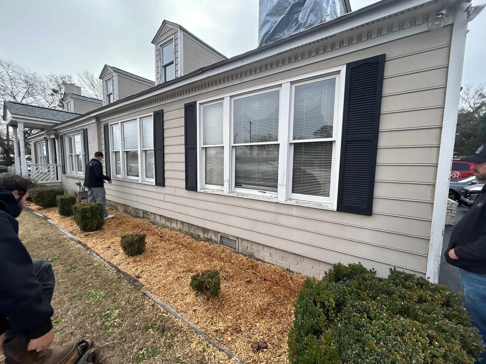 Exterior Damage using Inspection by Karcher Roofing & Construction