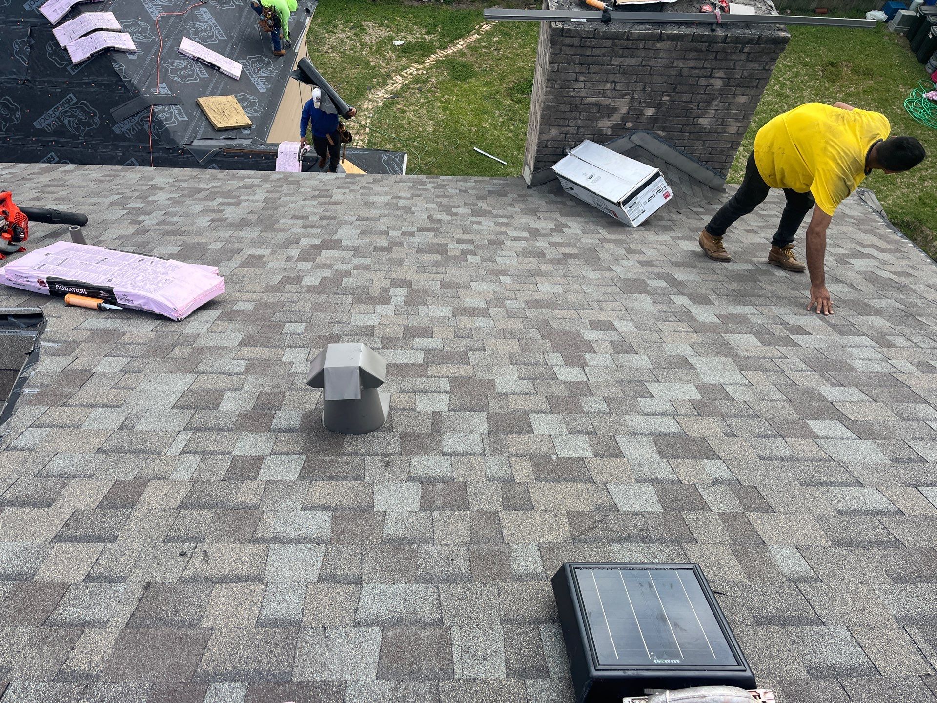Residential Roofing Repair using Owen's Corning Duration (Lifetime) Shingles by Roof Repair Company