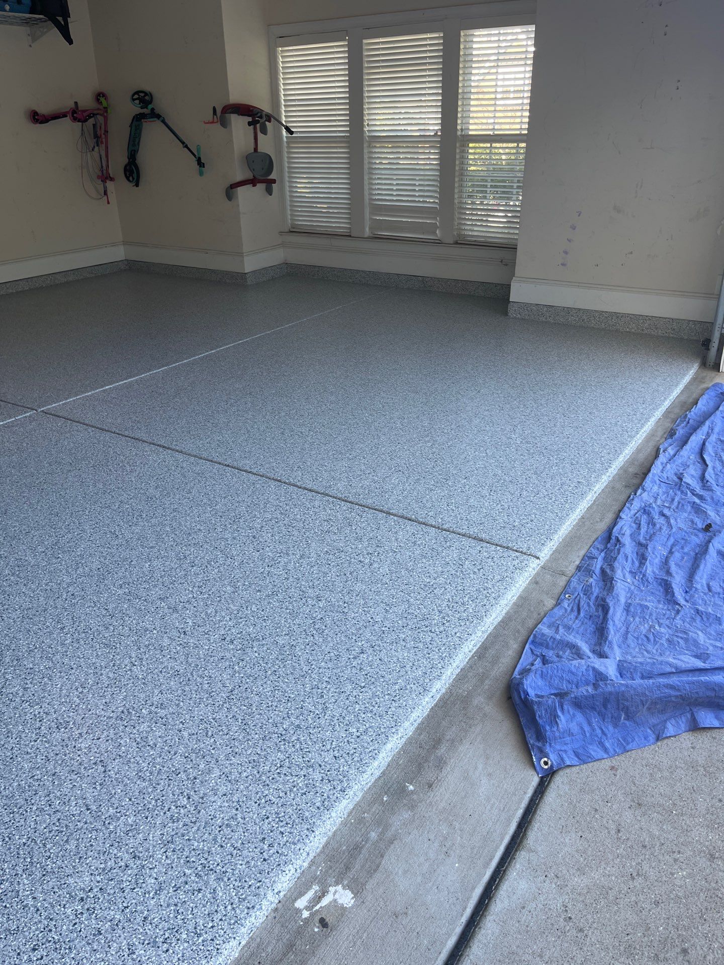 Garage Floor Coating using Tidal Wave by My Garage Floor Guys