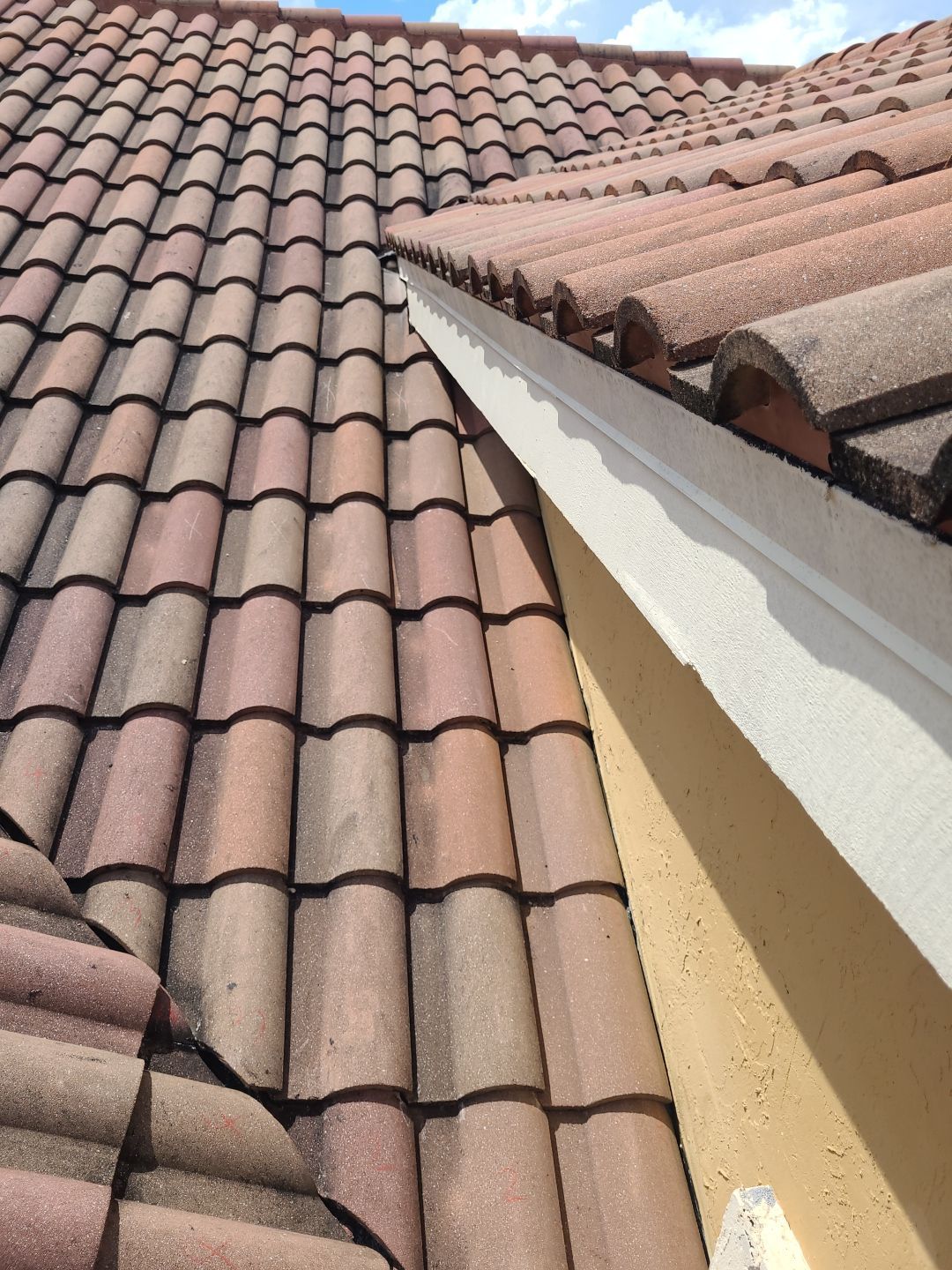 Concrete Tile Roof Repair using Concrete Roof Tile by Aastro Roofing