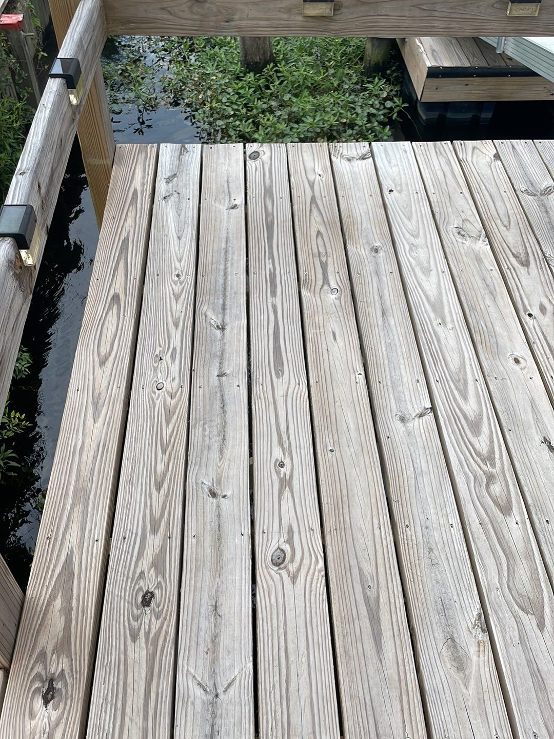 Dock using Wood Sealant by DuraSeal