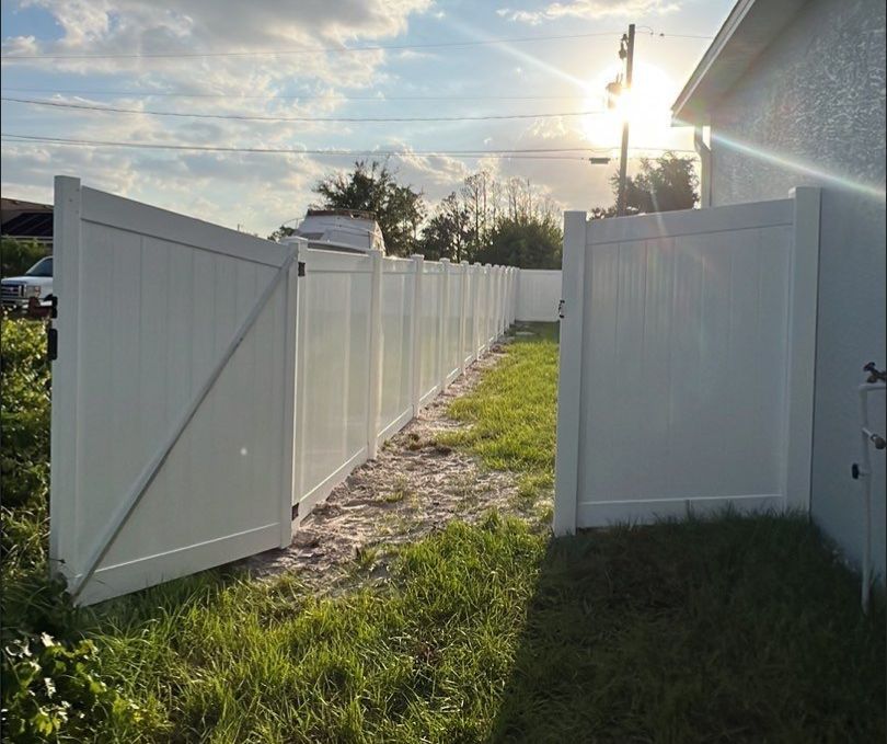 Vinyl Fence Installation using Vinyl Privacy Fence  by Asap fence and gates, LLC