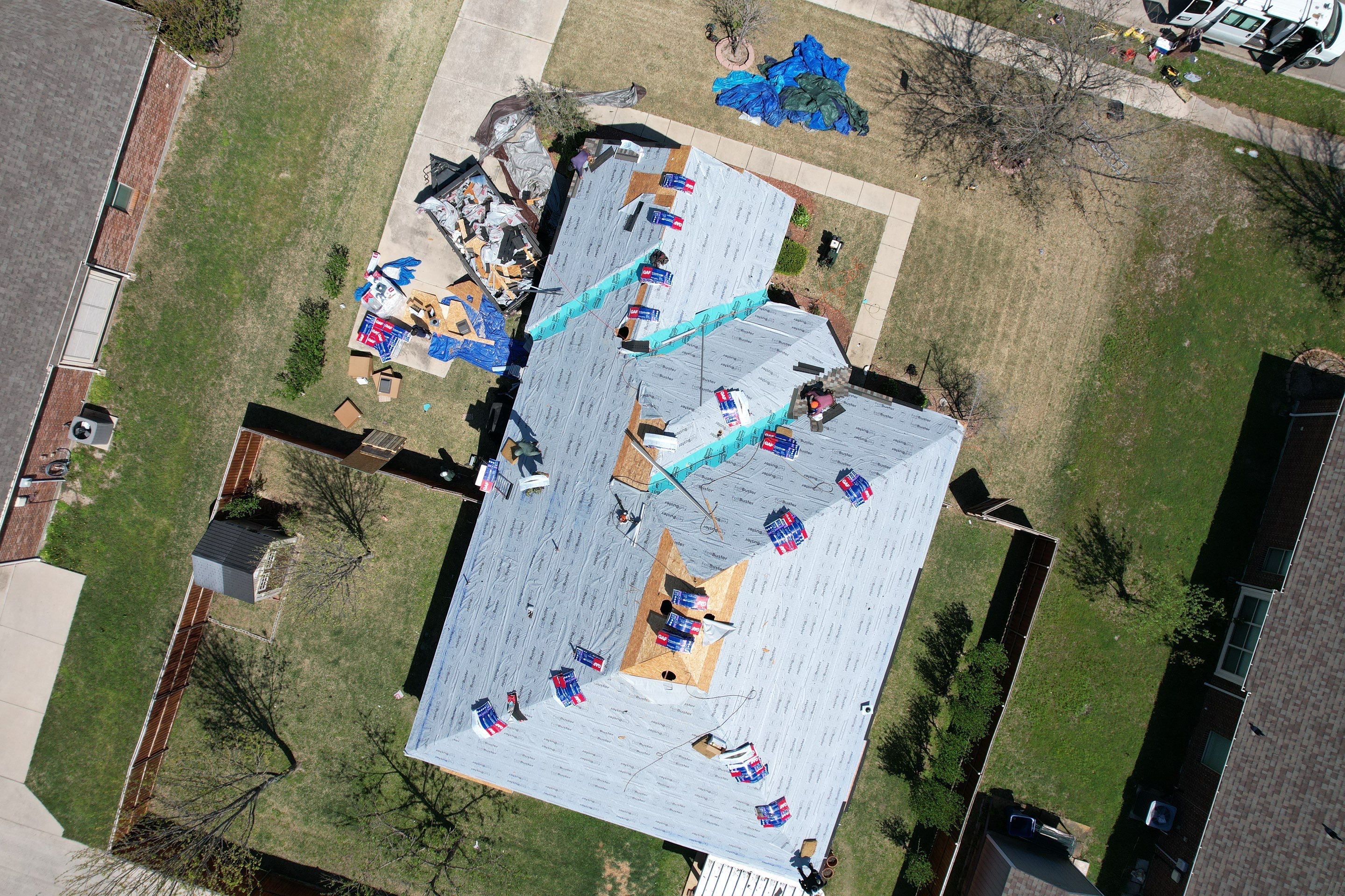 Project in Wylie by Zeus Exteriors