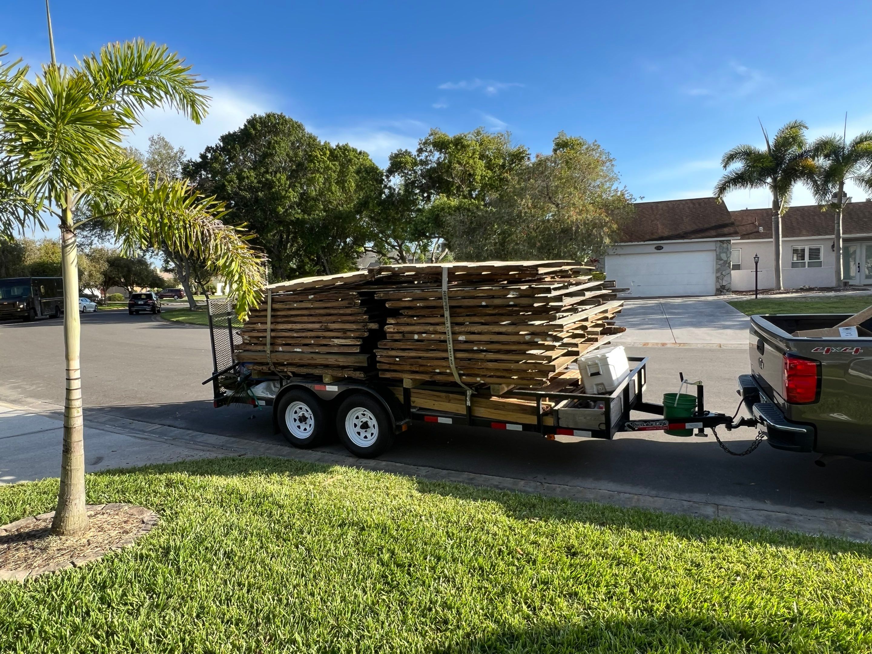 Sarasota, FL 6 ft. Tall White Vinyl Privacy Fence by Asap fence and gates, LLC