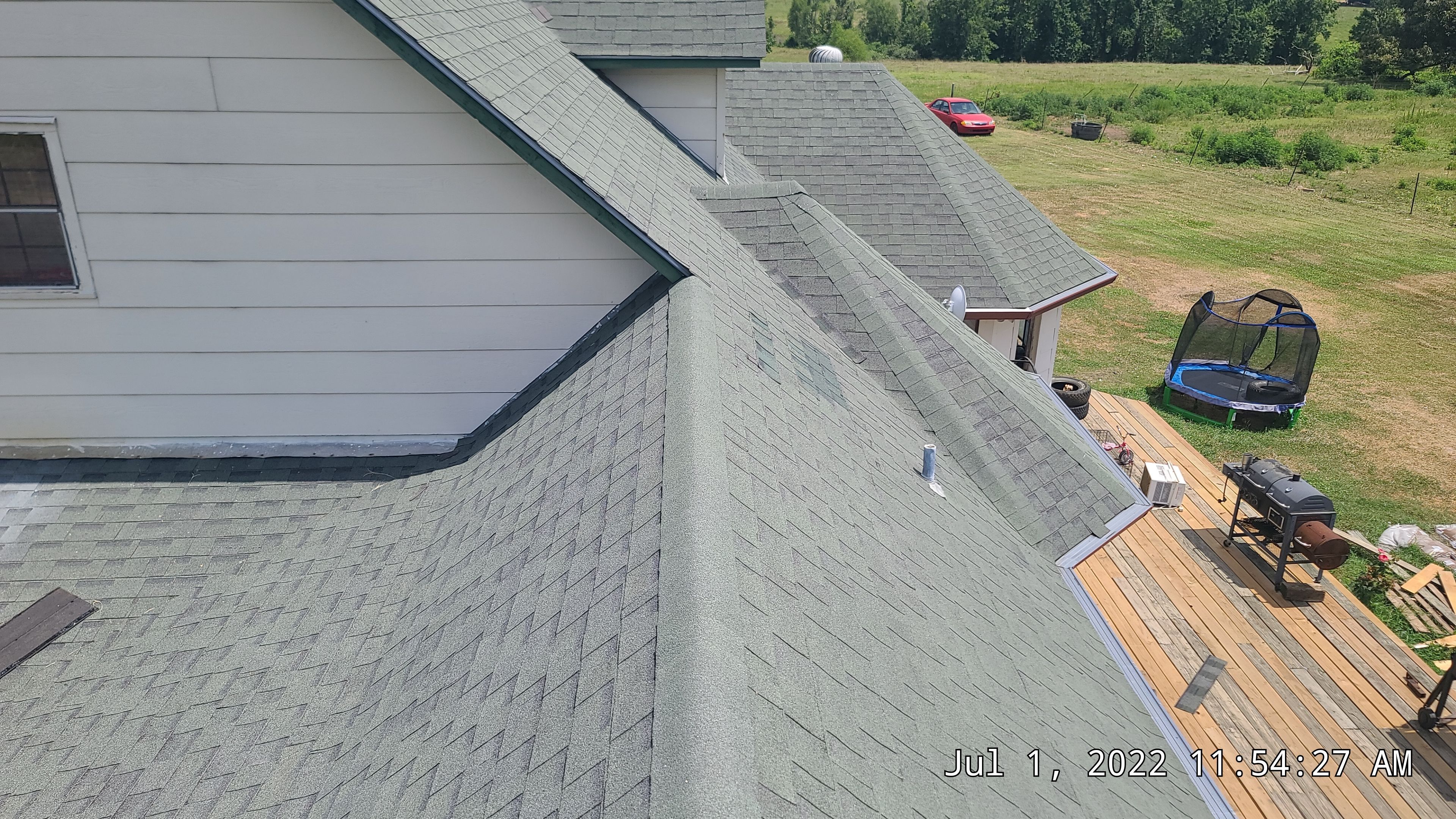 Residential Roofing Installation using Malarkey Highlander NEX by Hostetler Roofing