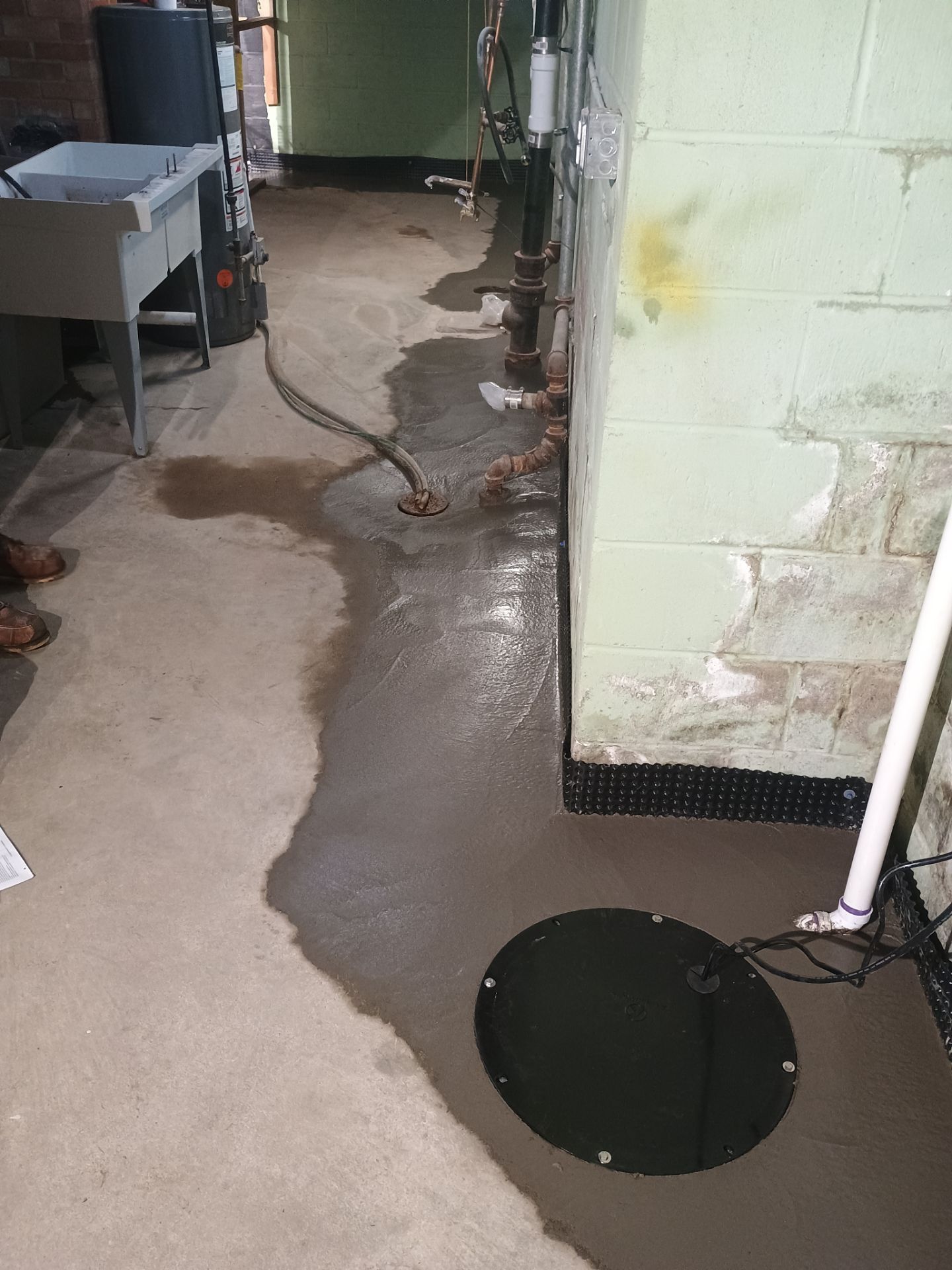 Helping Dan Get Going on His Remodel by Waterproofing Northeast