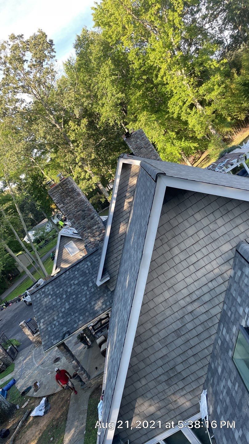 Roof Replacement using IKO Dynasty by American Home Contractors