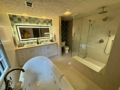 Master bathroom remodel