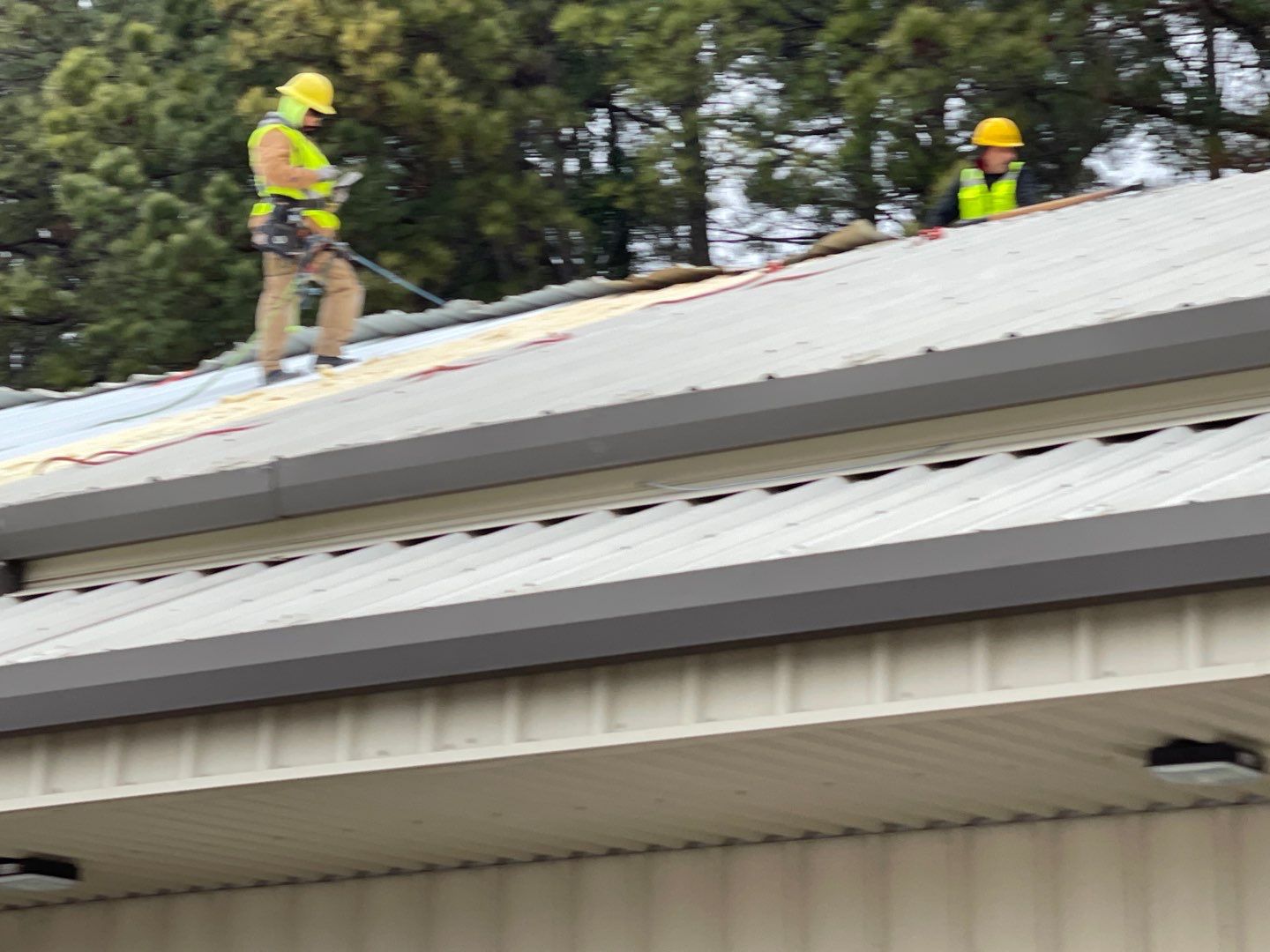 Commercial Metal Roof Project by Mosaic Roofing Company