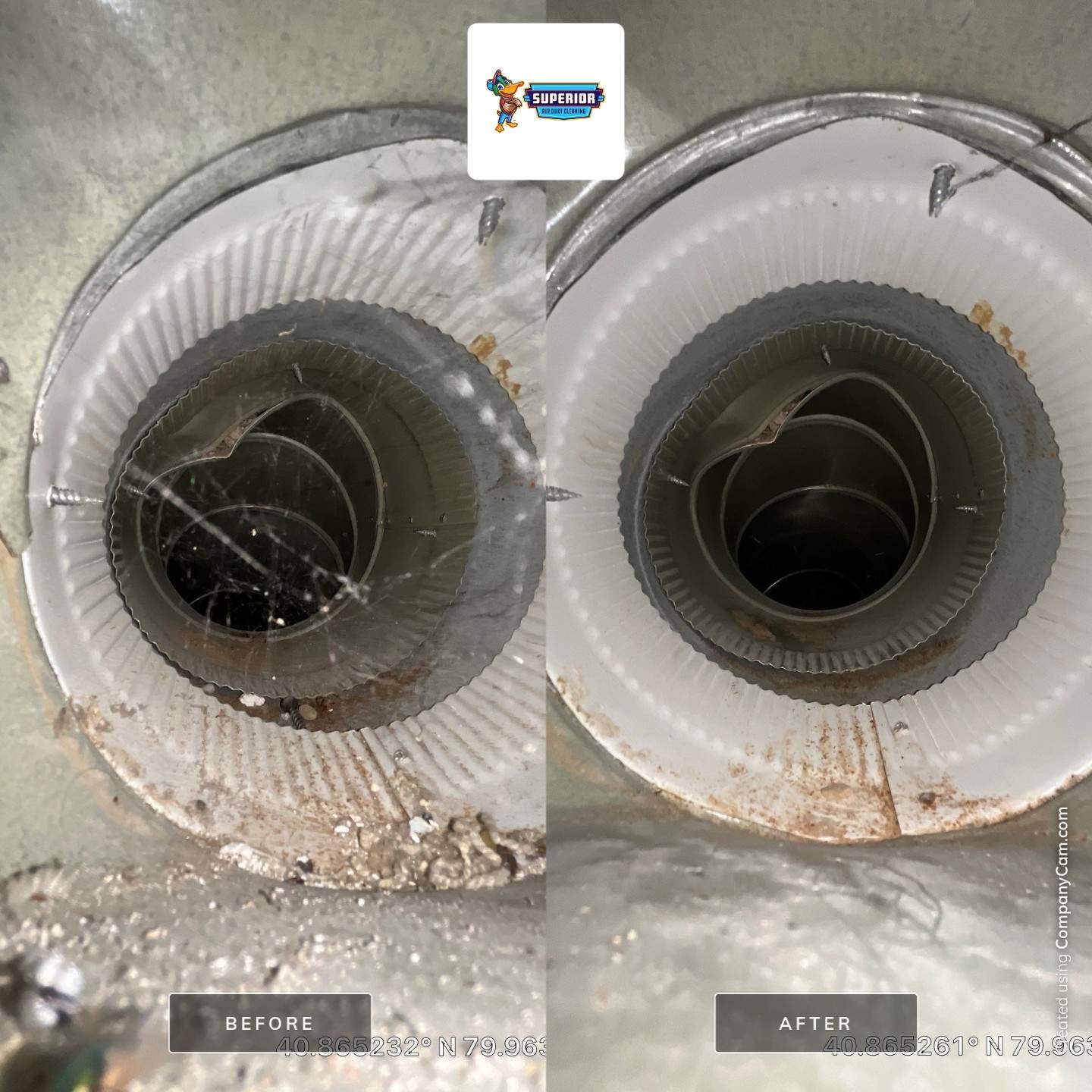 Air Duct Cleaning With a Vacuum Truck in Butler, PA by Superior Air Duct Cleaning